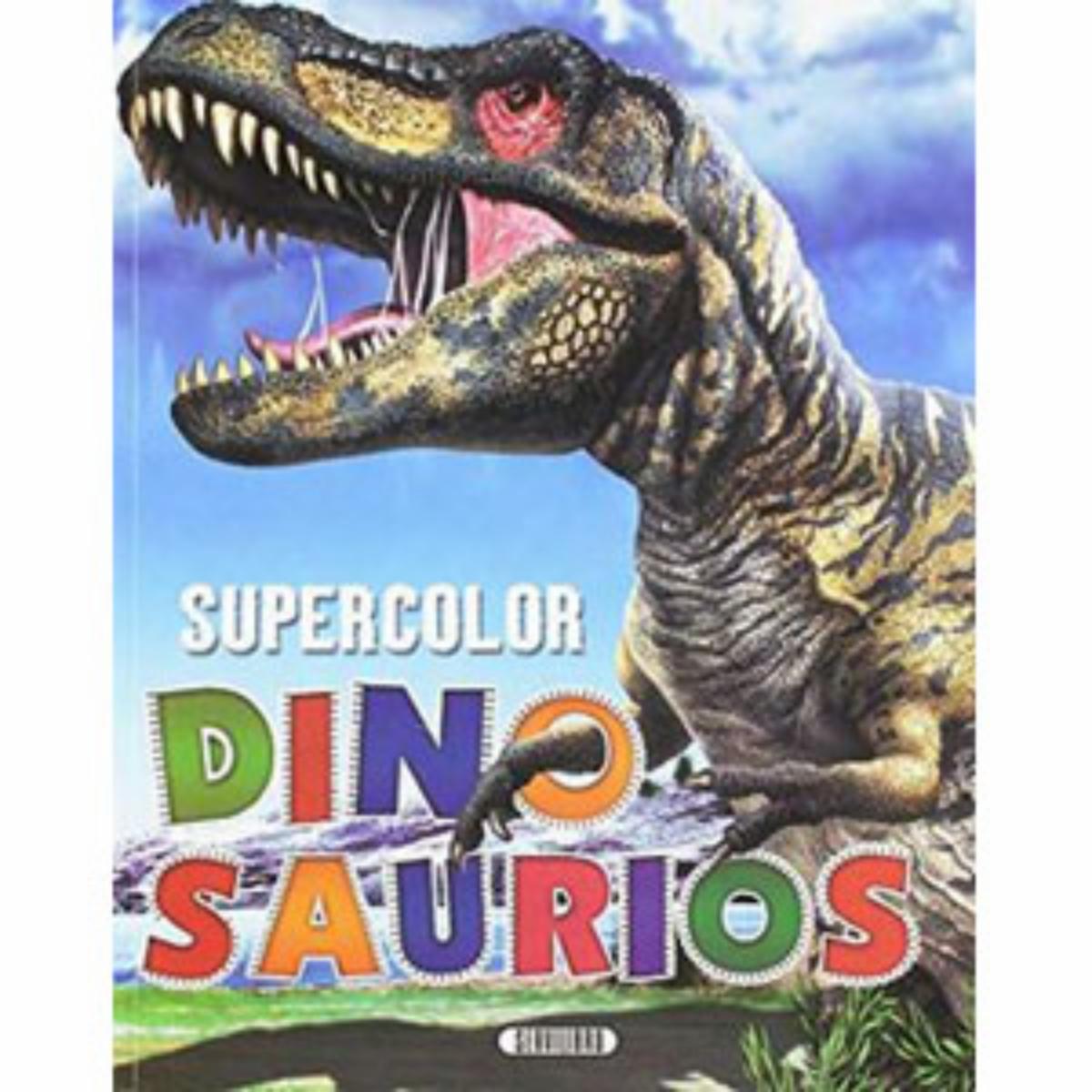 Supercolor Dinosaurios (4 Titulos) SERVILIBRO 96 Páginas
