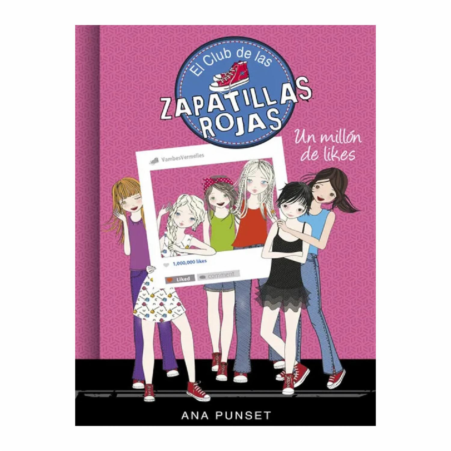 Libro Club Zapatillas Rojas 12 Un Millón De Las Zapatillas MONTENA 256 Páginas