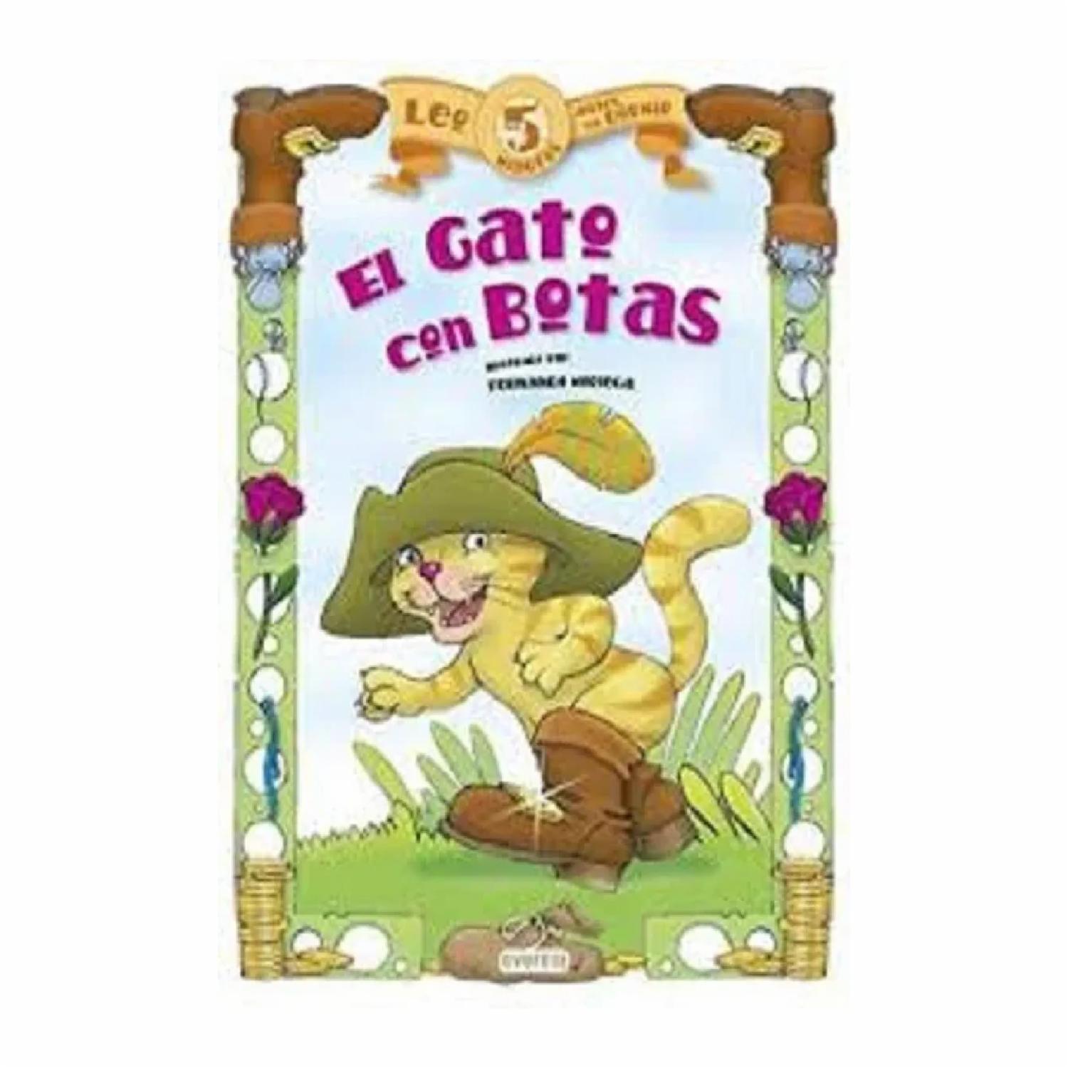 Libro Cuentos De El Gato Con Botas POPULAR 15 Páginas