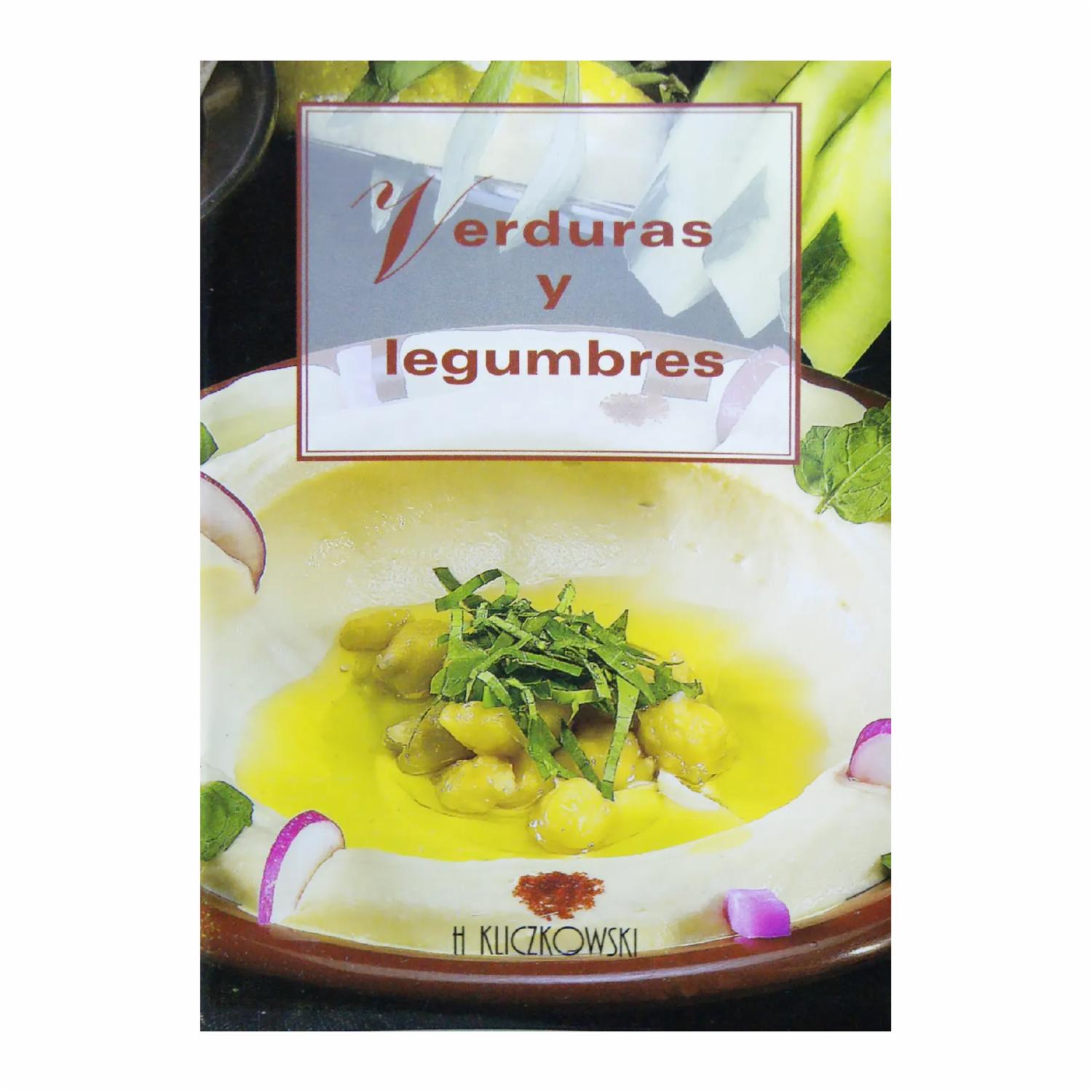 Libro De Cocina Verduras Y Legumbres MR.BOOKS 63 Páginas