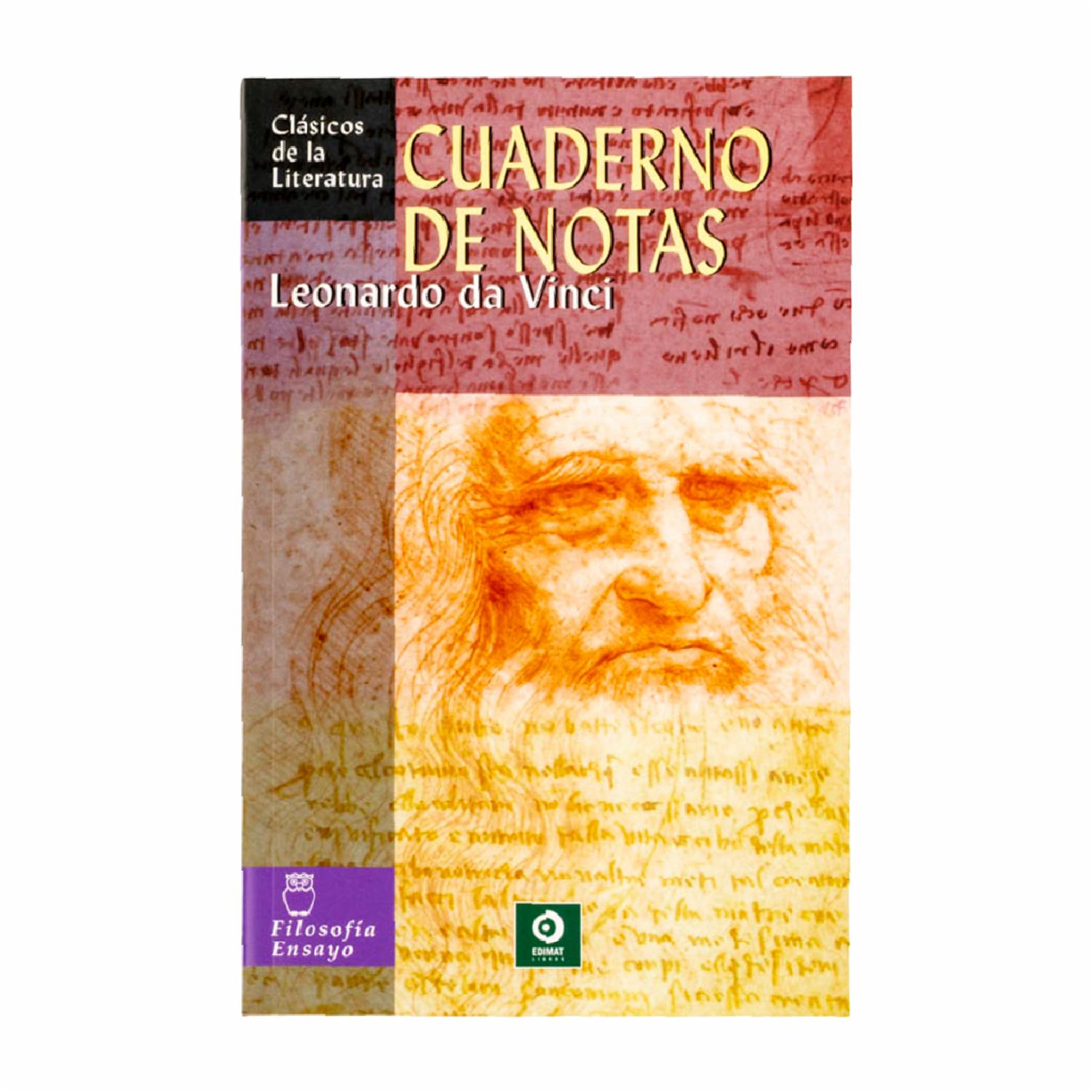 Cuaderno De Notas Leonardo da Vinci MR.BOOKS 344 Páginas