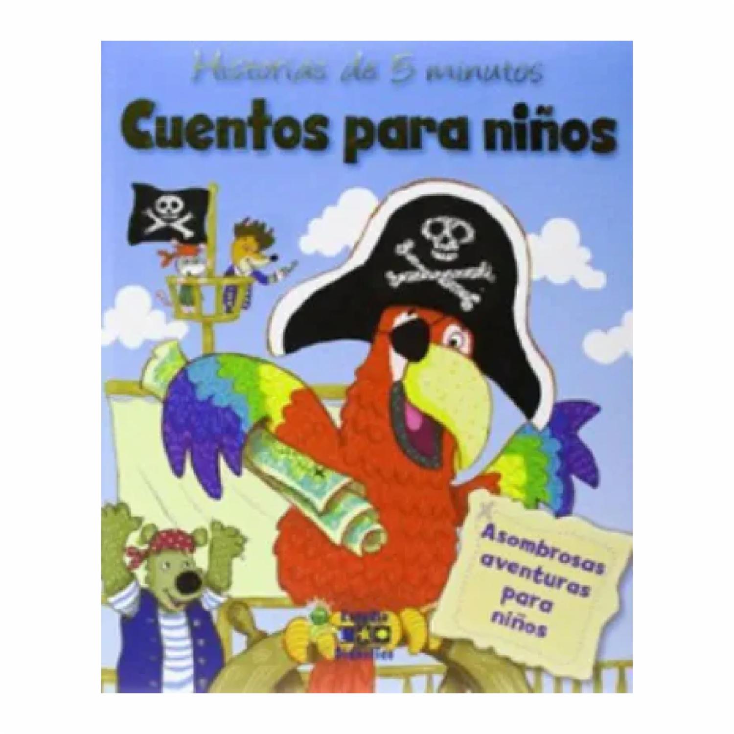 Libro Historias De 5 Minutos Cuentos Para Niños ESTUDIO DIDACTICO 48 Páginas