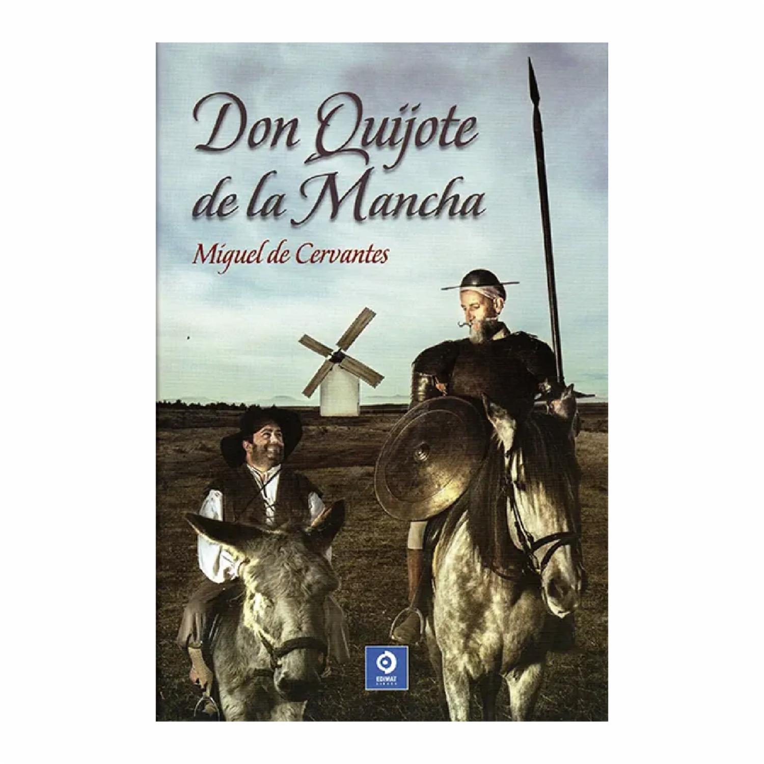 Libro Don Quijote De La Mancha EDIMAT 702 Páginas
