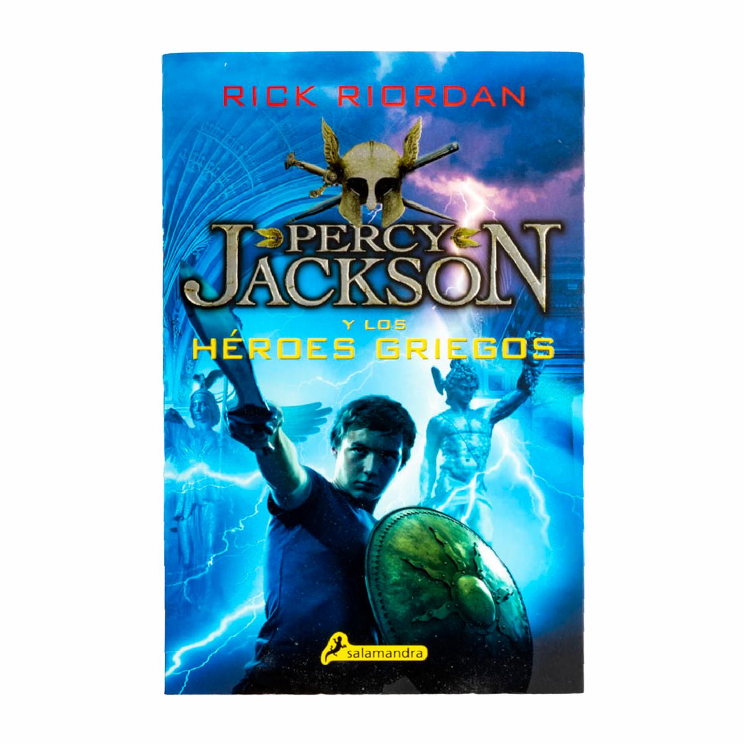 Percy Jackson Y Los Héroes Griegos Rick Riordan SALAMANDRA 512 Páginas