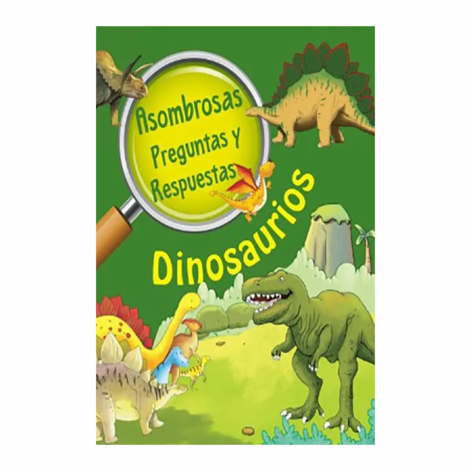 Asomborsas Preguntas Y Respuestas Dinosaurios BOOK TRADE 63 Páginas