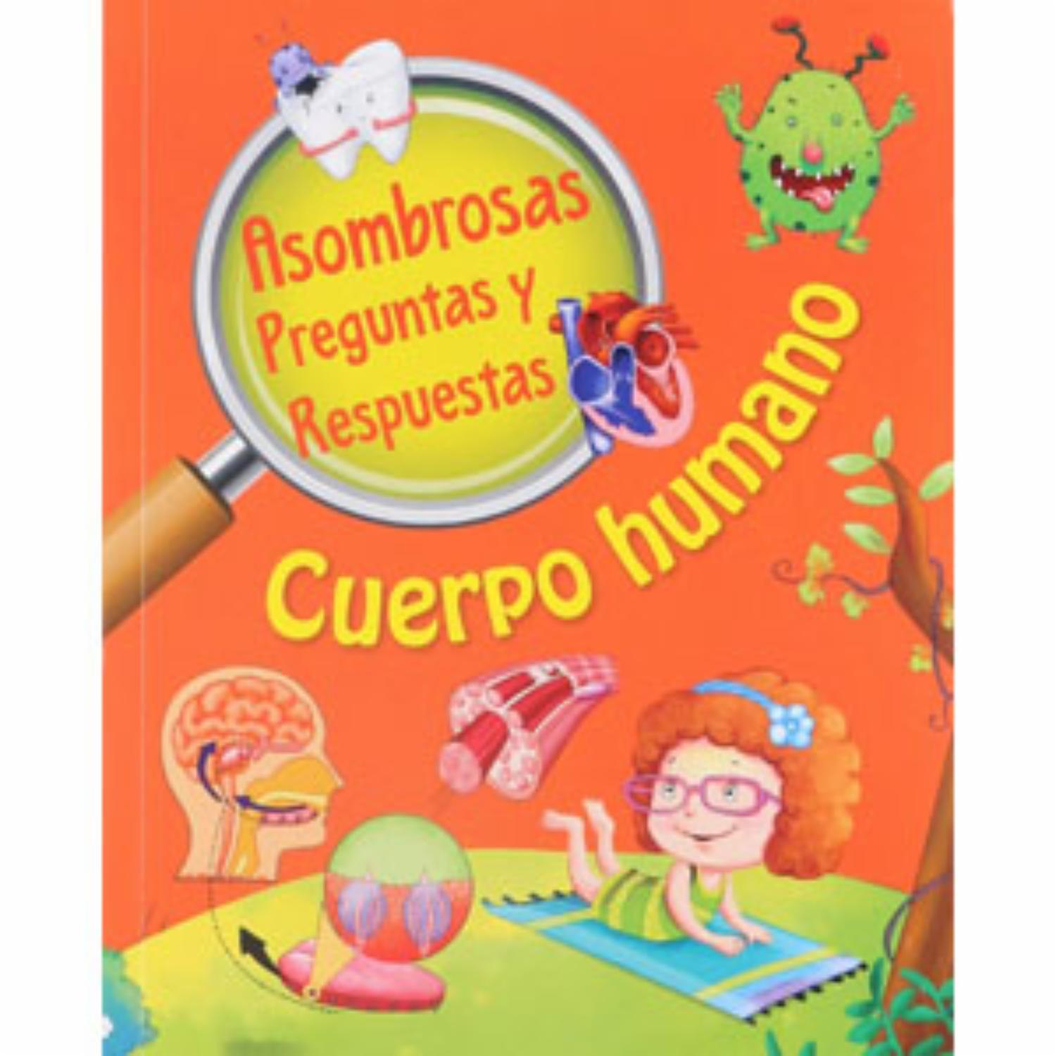 Libro Asombrosas Preguntas Y Respuestas Cuerpo Humano OM KITDZ 63 Páginas