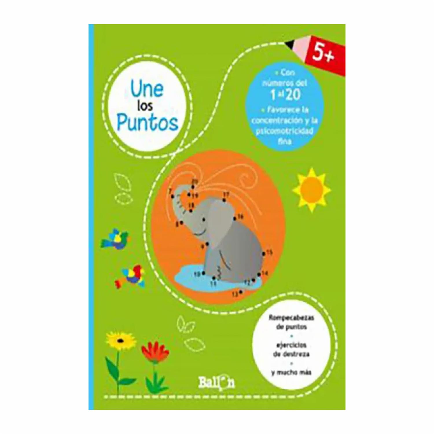 Libro Une Los Puntos Del 1 Al 20 NOVEDAD 64 Páginas
