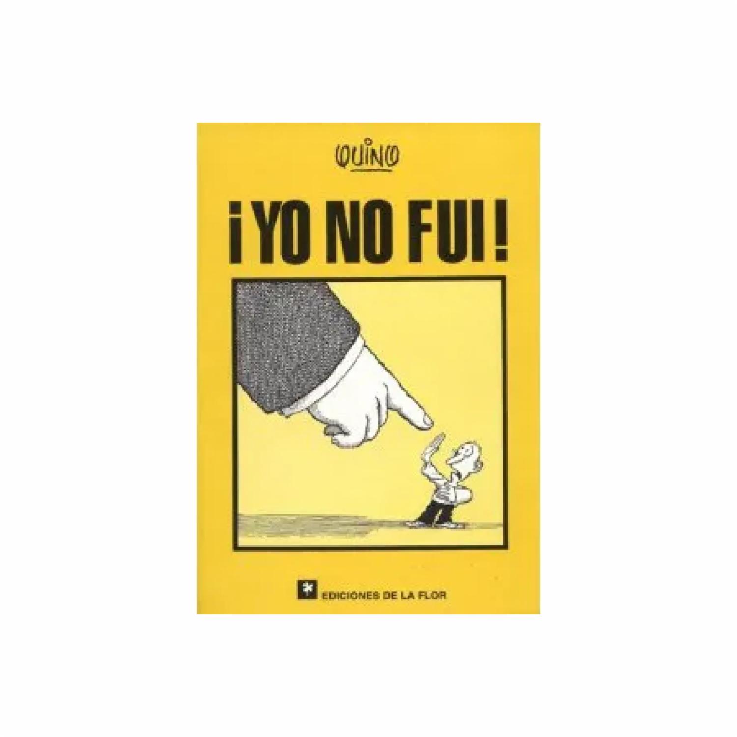 Libro De Humor ¡Yo No Fui! MR.BOOKS 124 Páginas