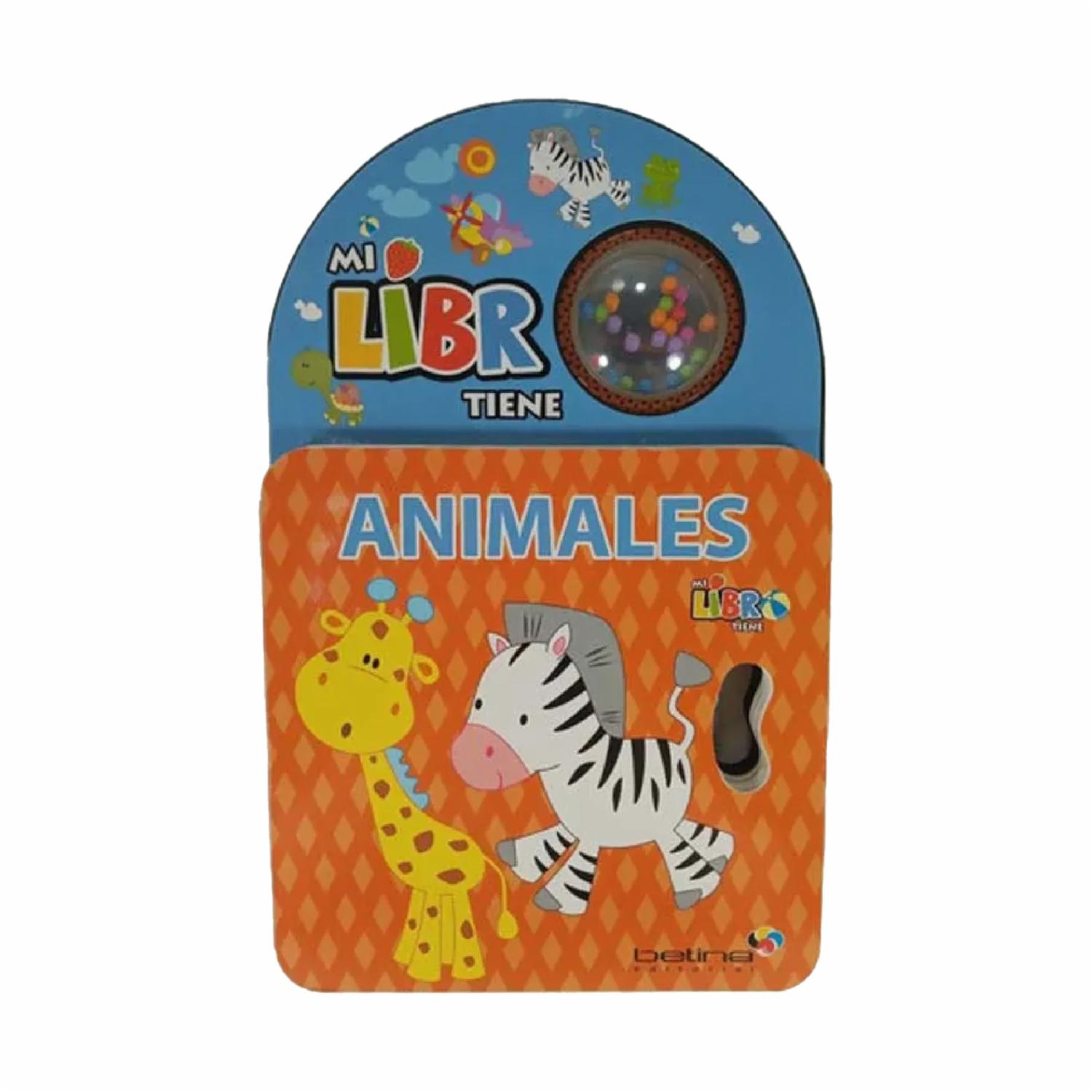 Libro Mi Libro Tiene Animales BETINA EDITORIAL 25 Páginas