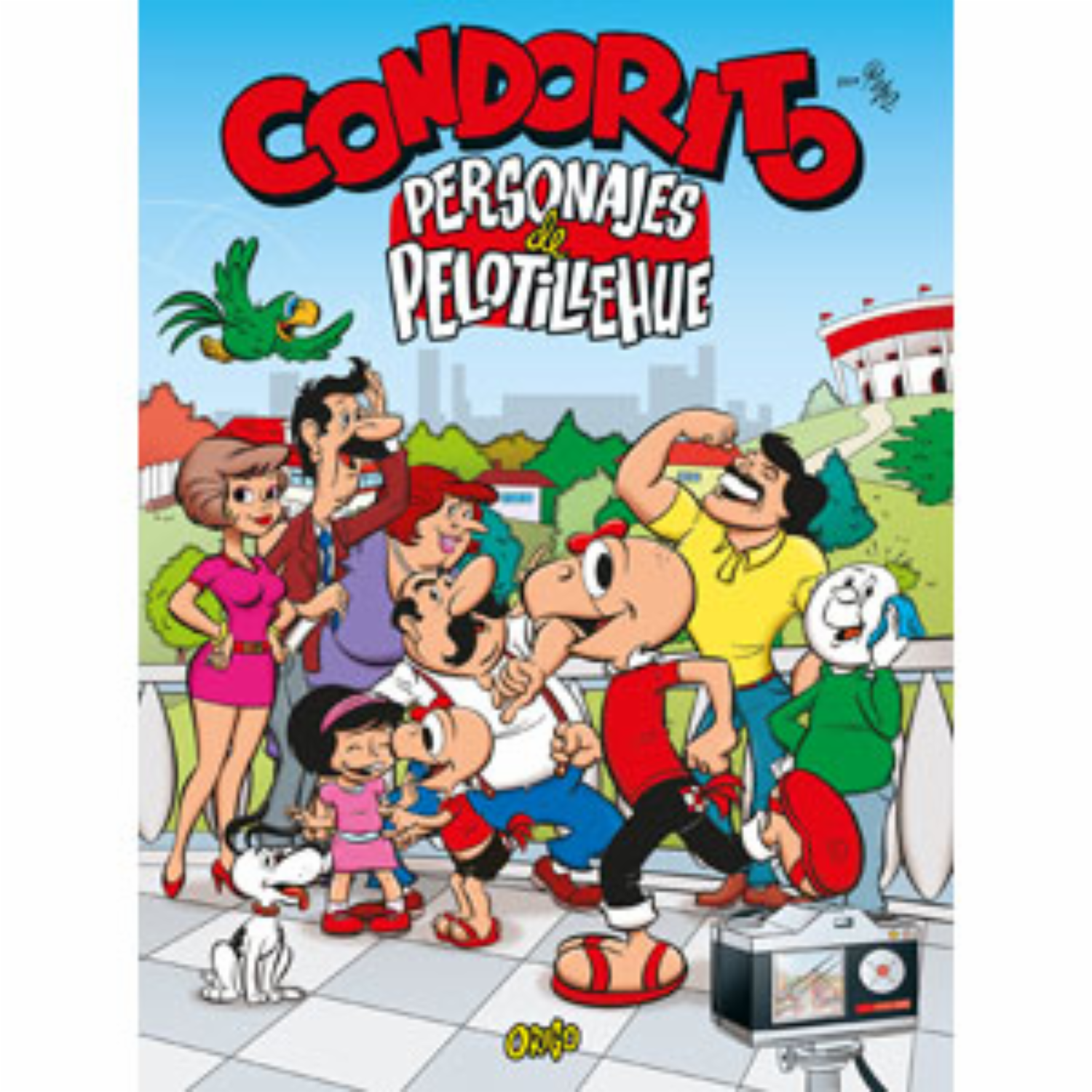 Libro Condorito Personajes De Pelotillehue ORIGO 12 Páginas