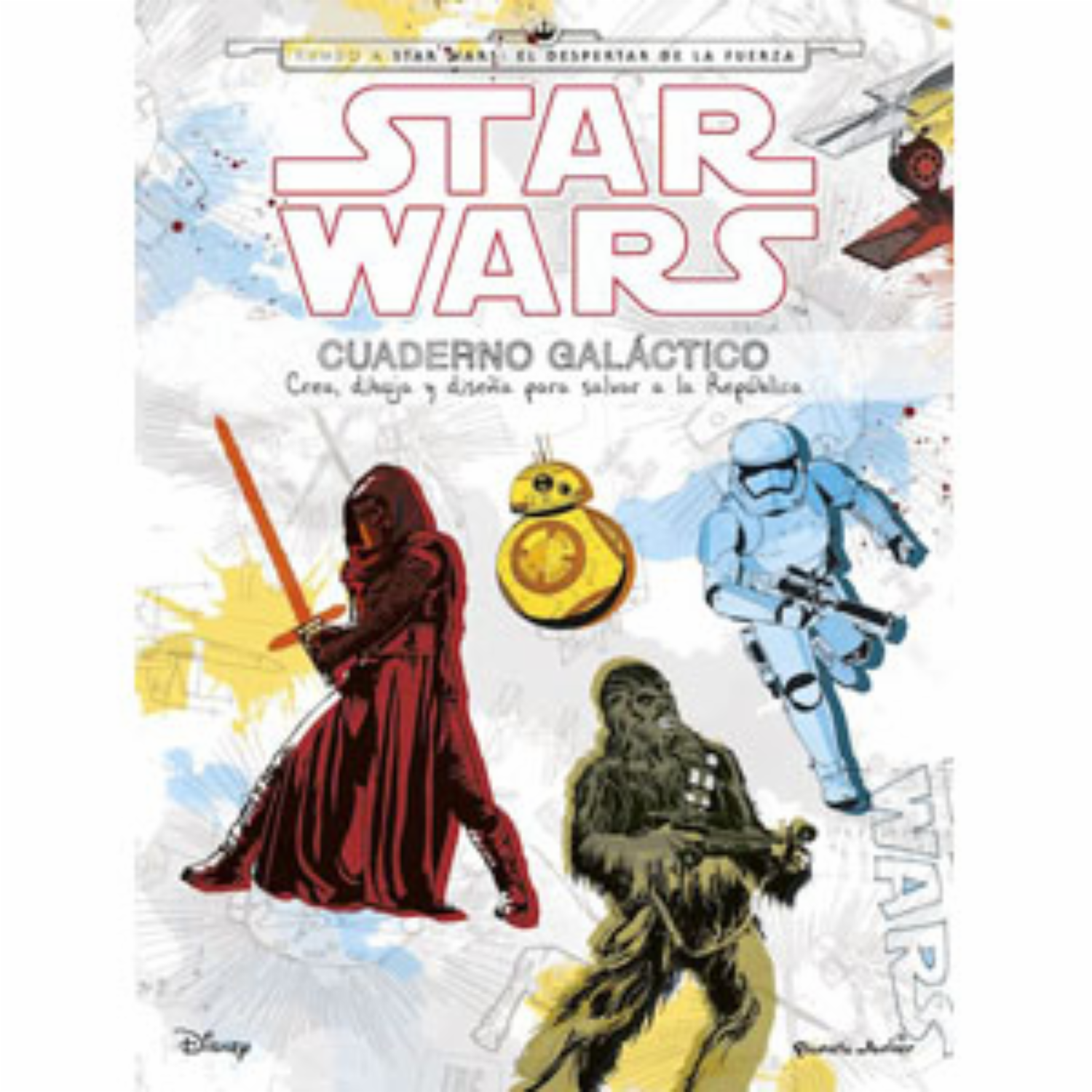 Libro Stars Wars Cuaderno Galáctico PLANETA 64 Páginas