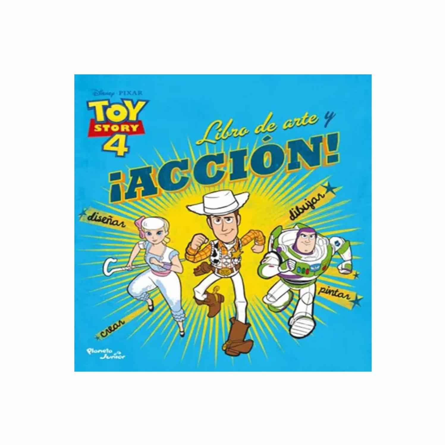 Toy Story 4 Libro De Arte Y Acción Disney 3J EDITORES 96 Páginas
