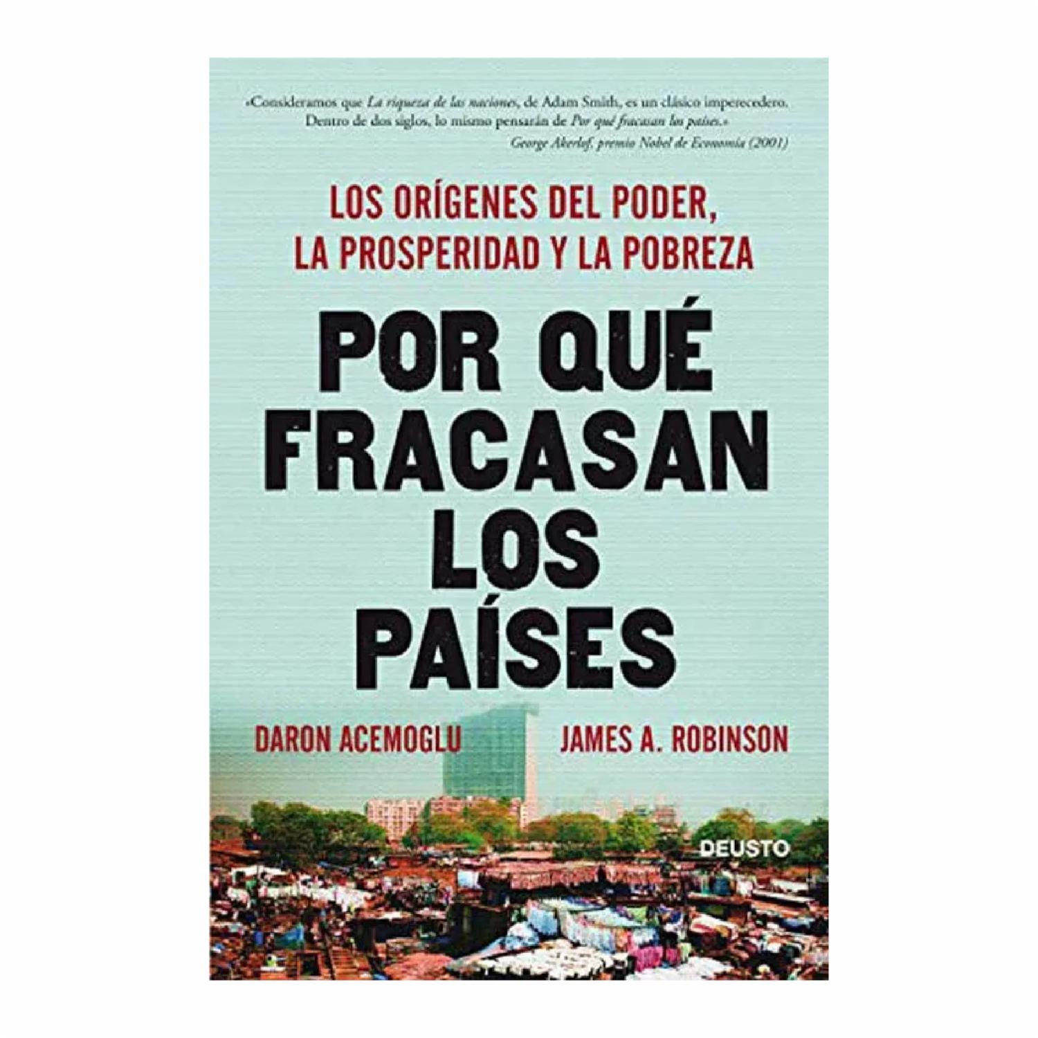 Por Que Fracasan Los Paises (Nva.Prest) Daron Acemoglu, James A Robinson ARIEL 589 Páginas