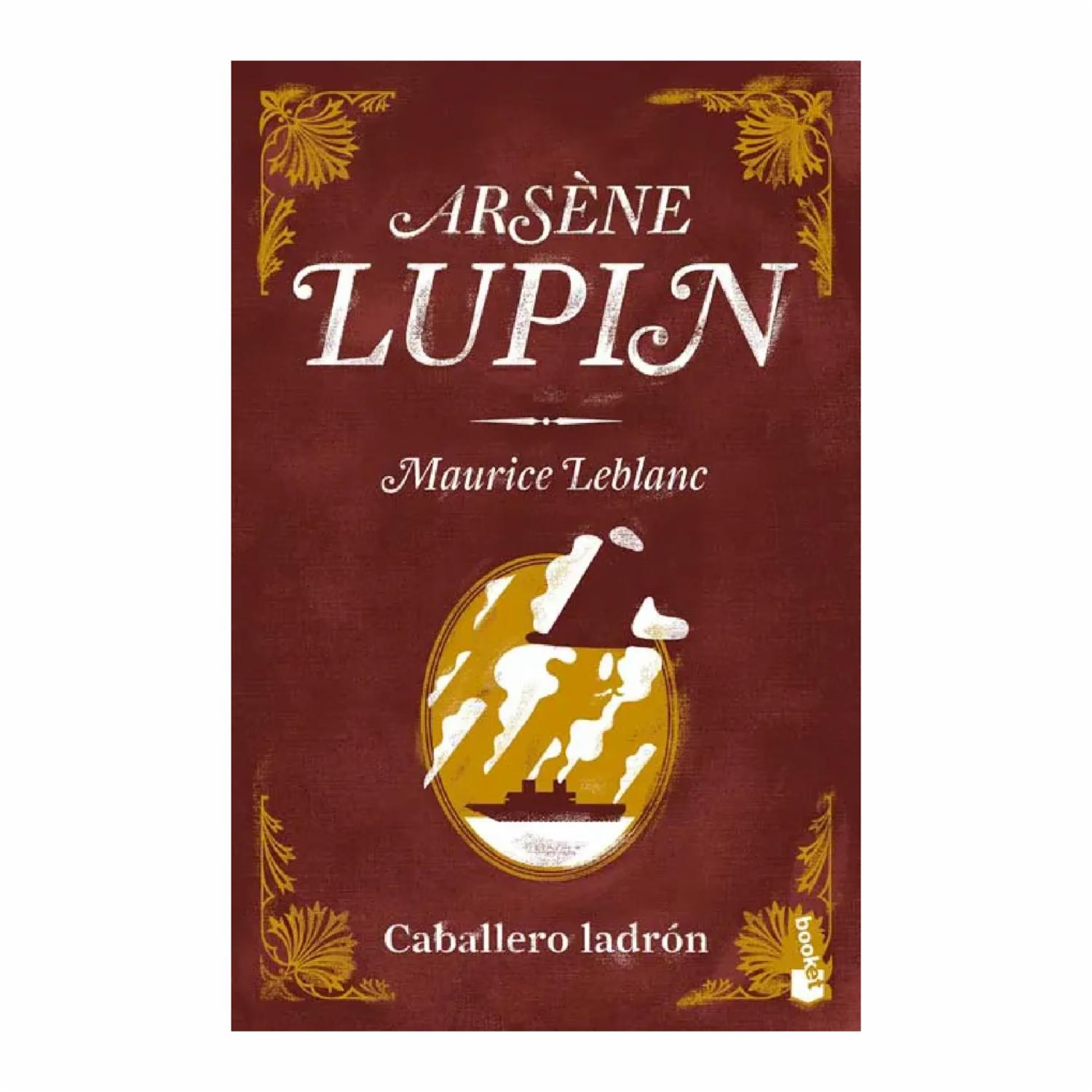 Libro Arsene Lupin Caballero Ladrón BOOKET 210 Páginas