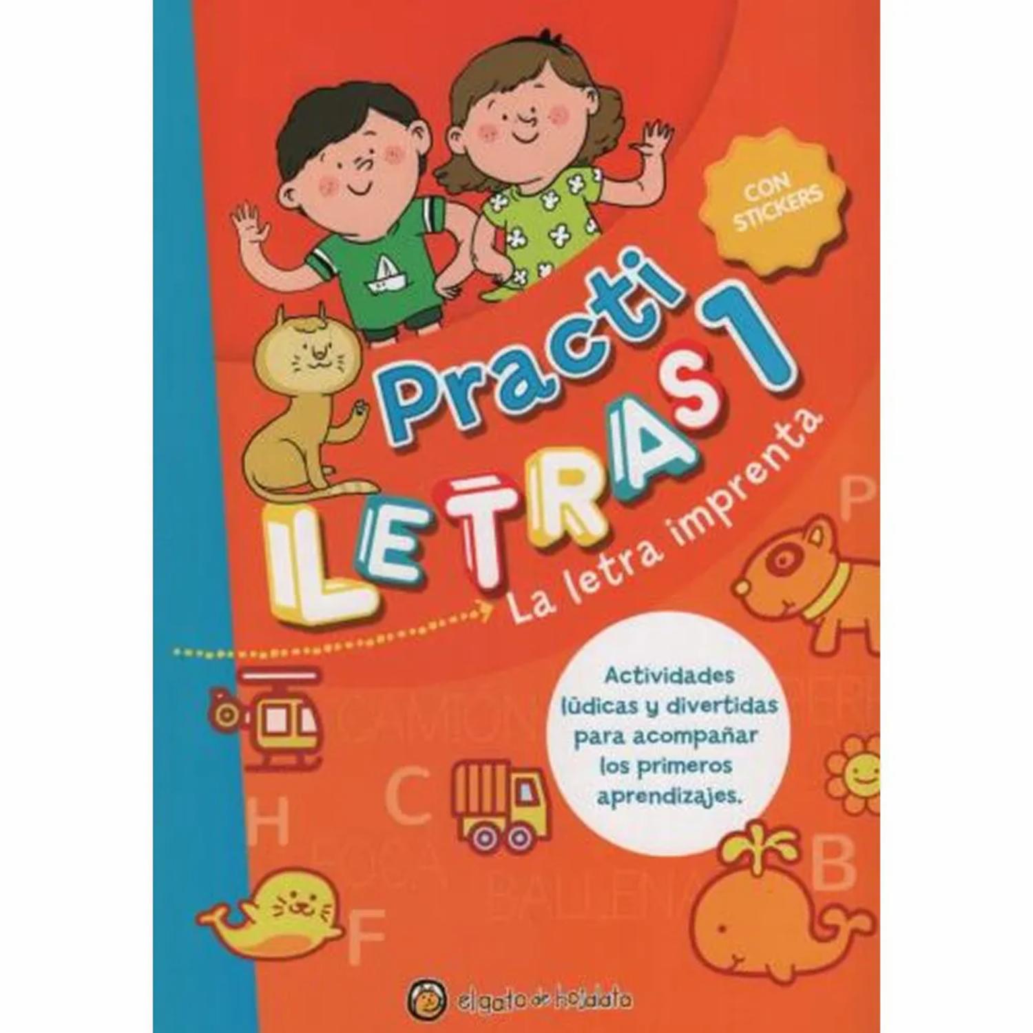 Libros Practi Letras 1 La Letras Imprenta GUADAL 63 Páginas