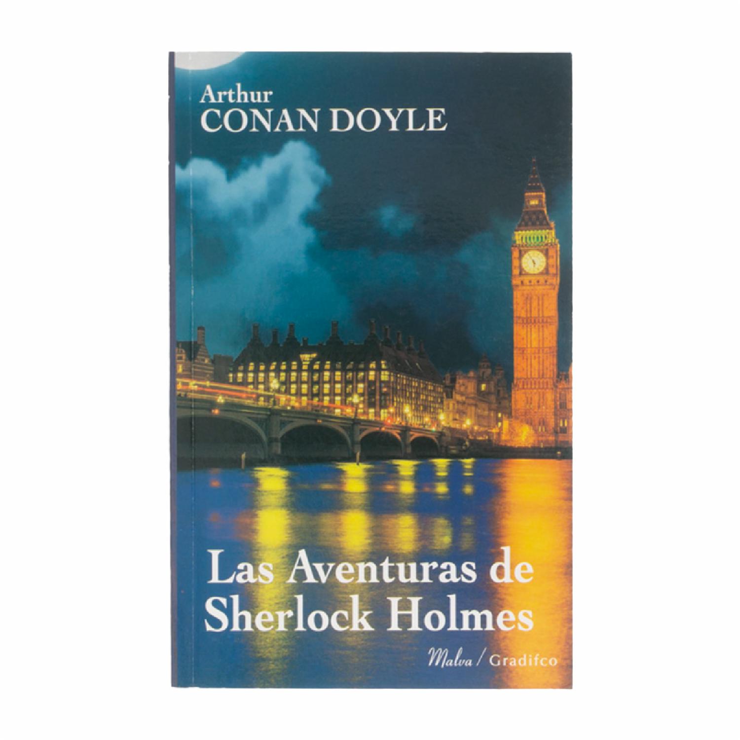 Las Aventuras De Sherlock Holmes Arthur Conan Doyle GRADIFCO 191 Páginas