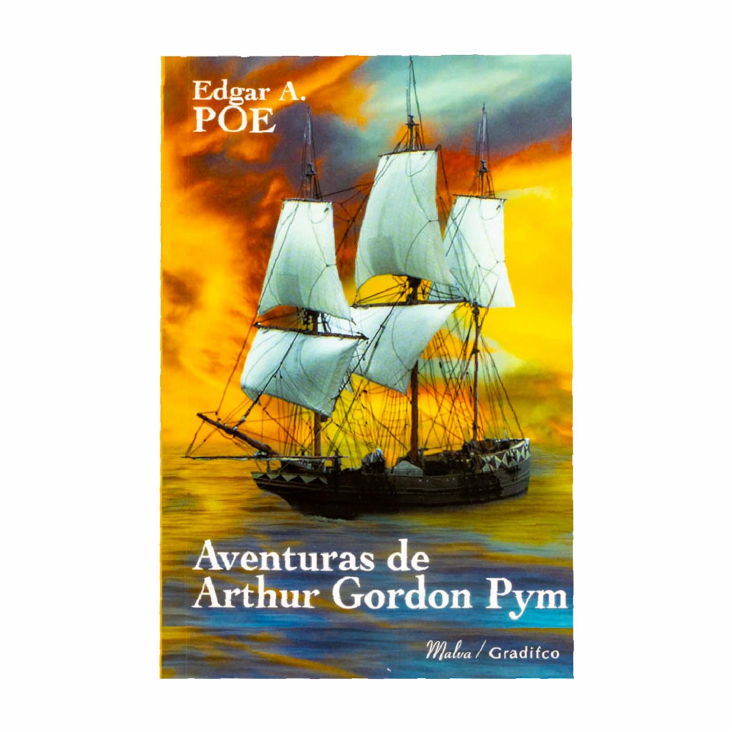 Aventuras De Arthur Gordon Pym Edgar Alla Poe GRADIFCO 239 Páginas