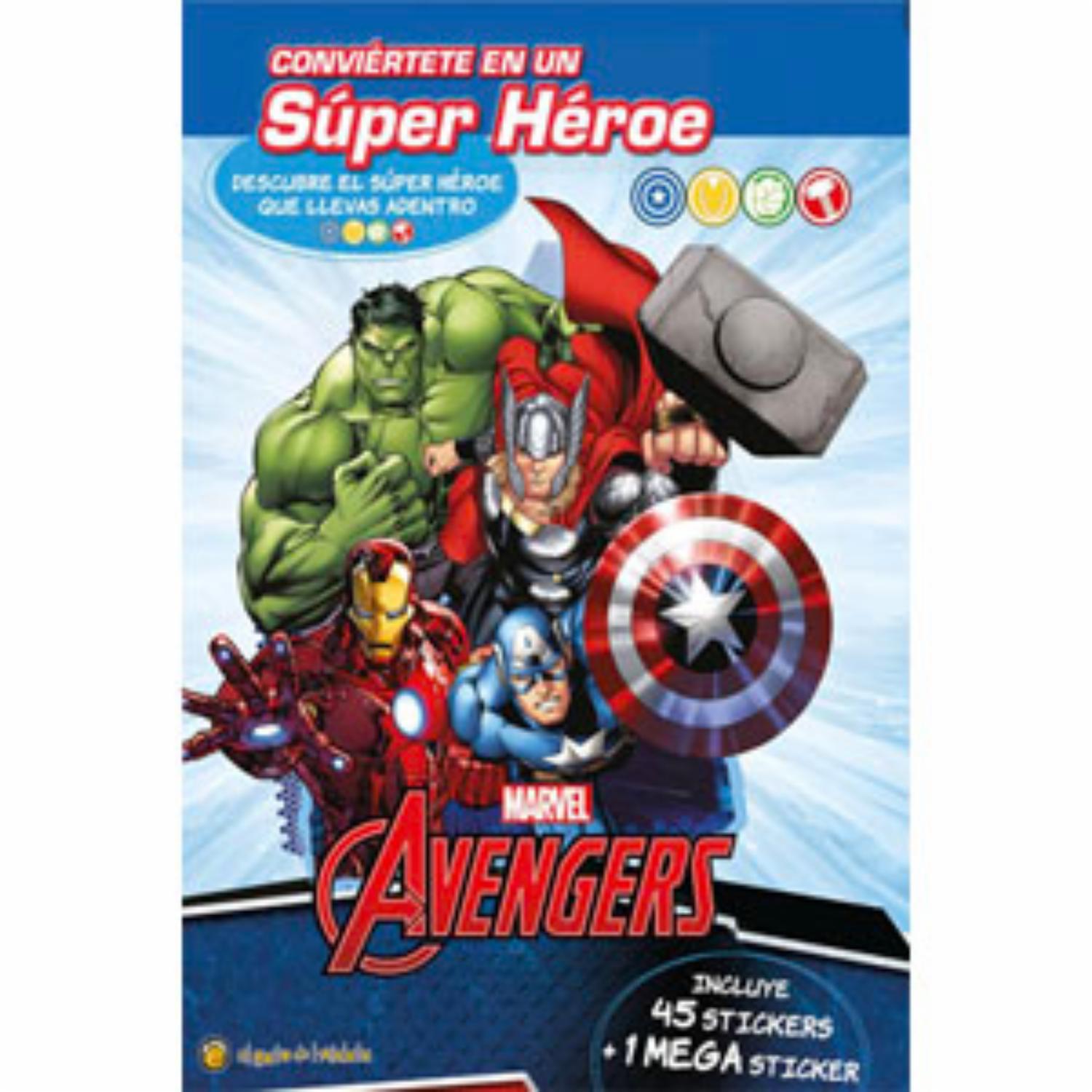 Avengers Conviértete En Un Super Heroe EL GATO DE HOJALATA 32 Páginas