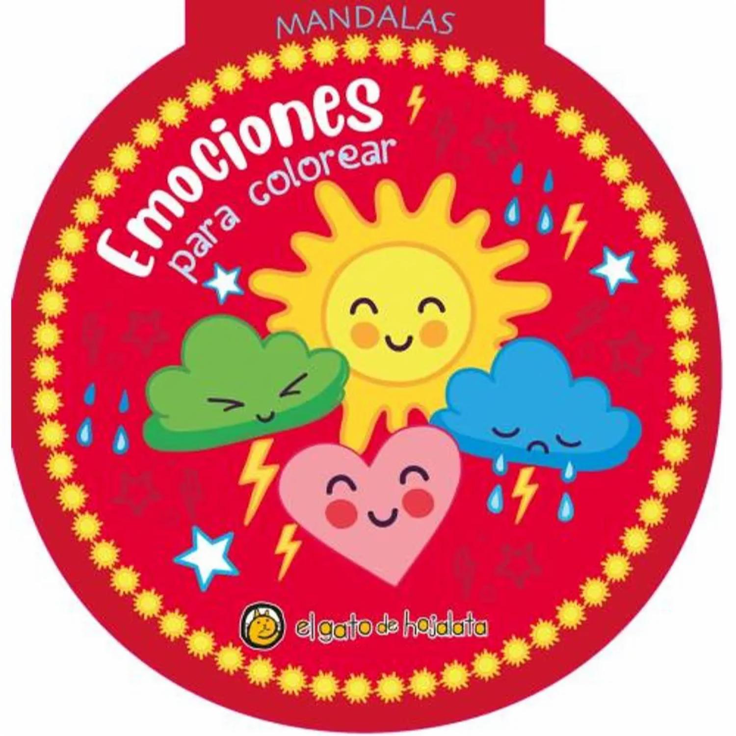 Libro Emociones Para Colorear EL GATO DE HOJALATA 48 Páginas