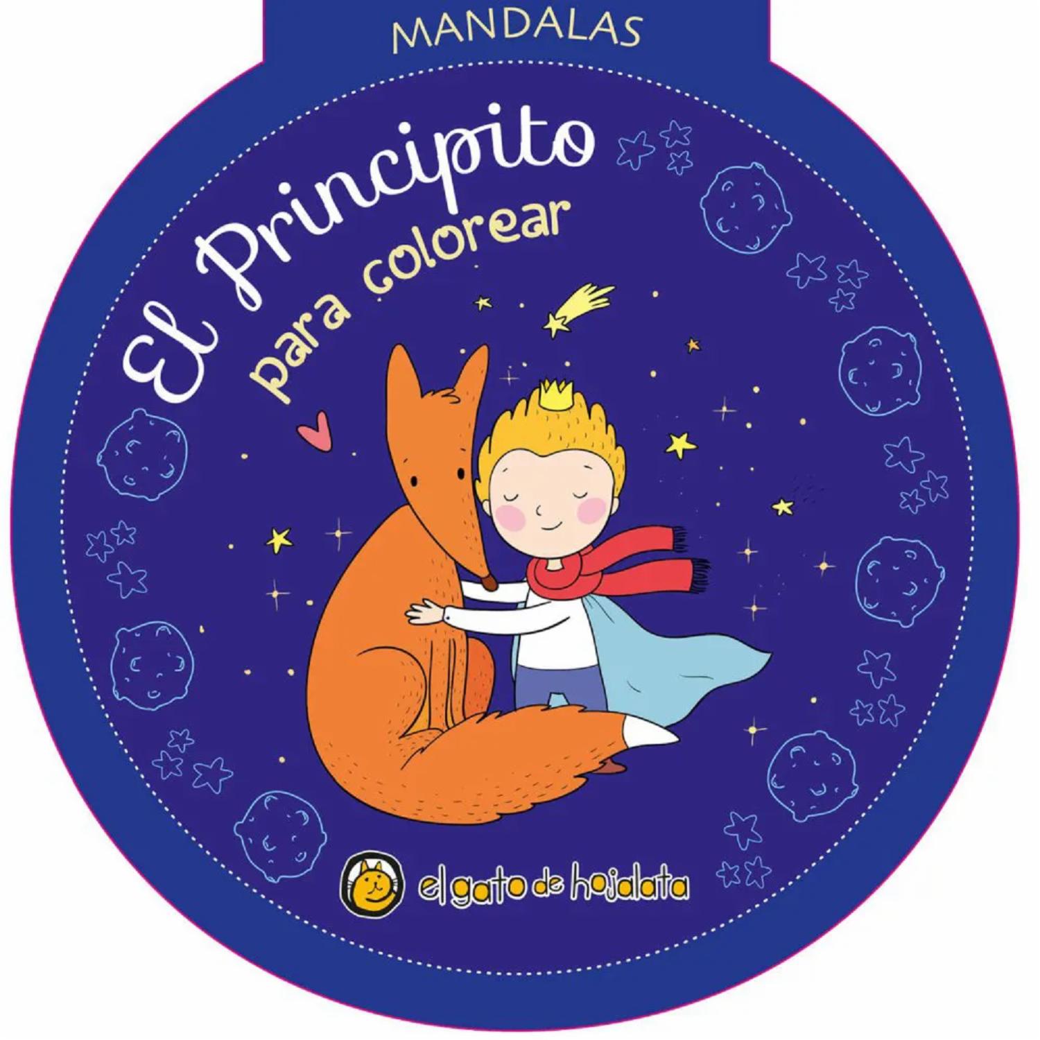Libro El Principito Para Colorear GUADAL 48 Páginas