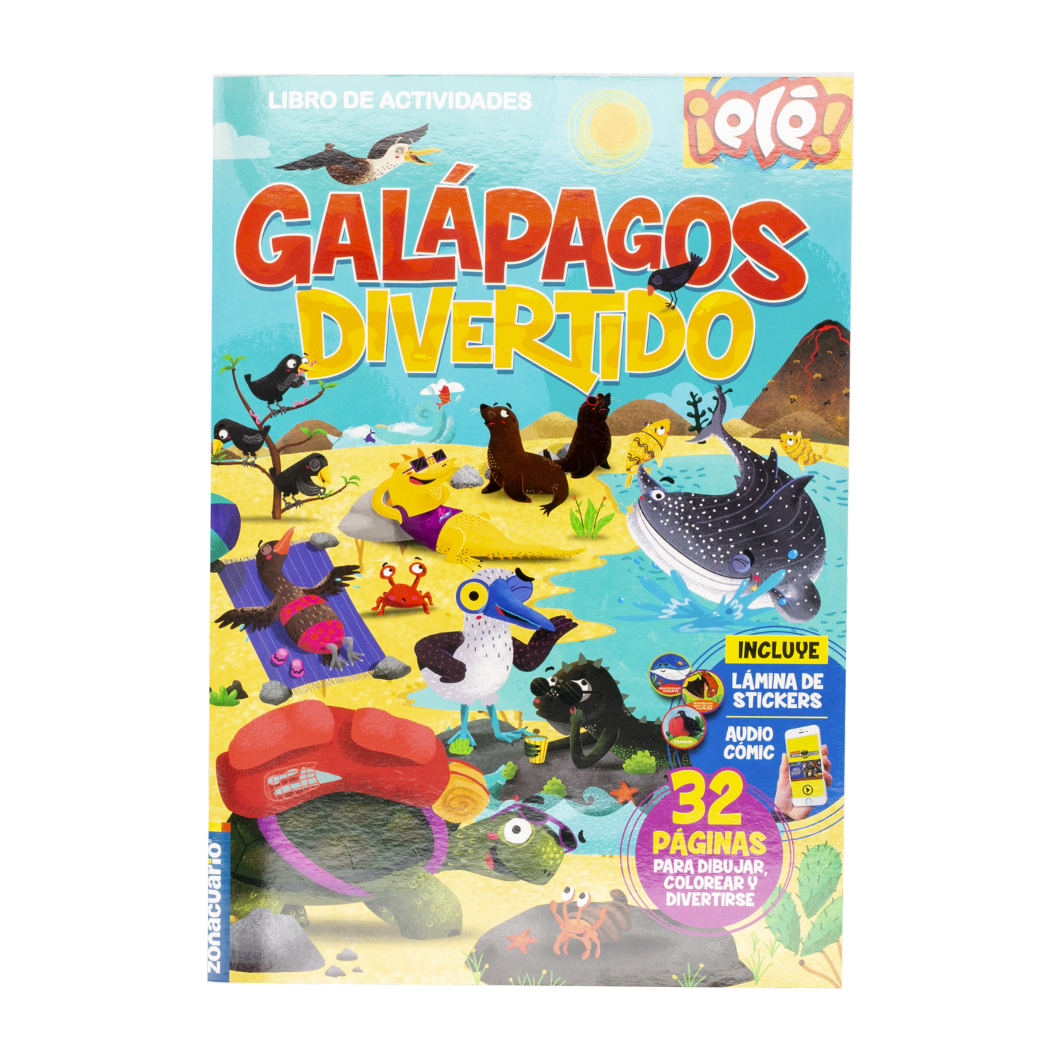 Libro Galápagos Divertido ELÉ 32 Páginas