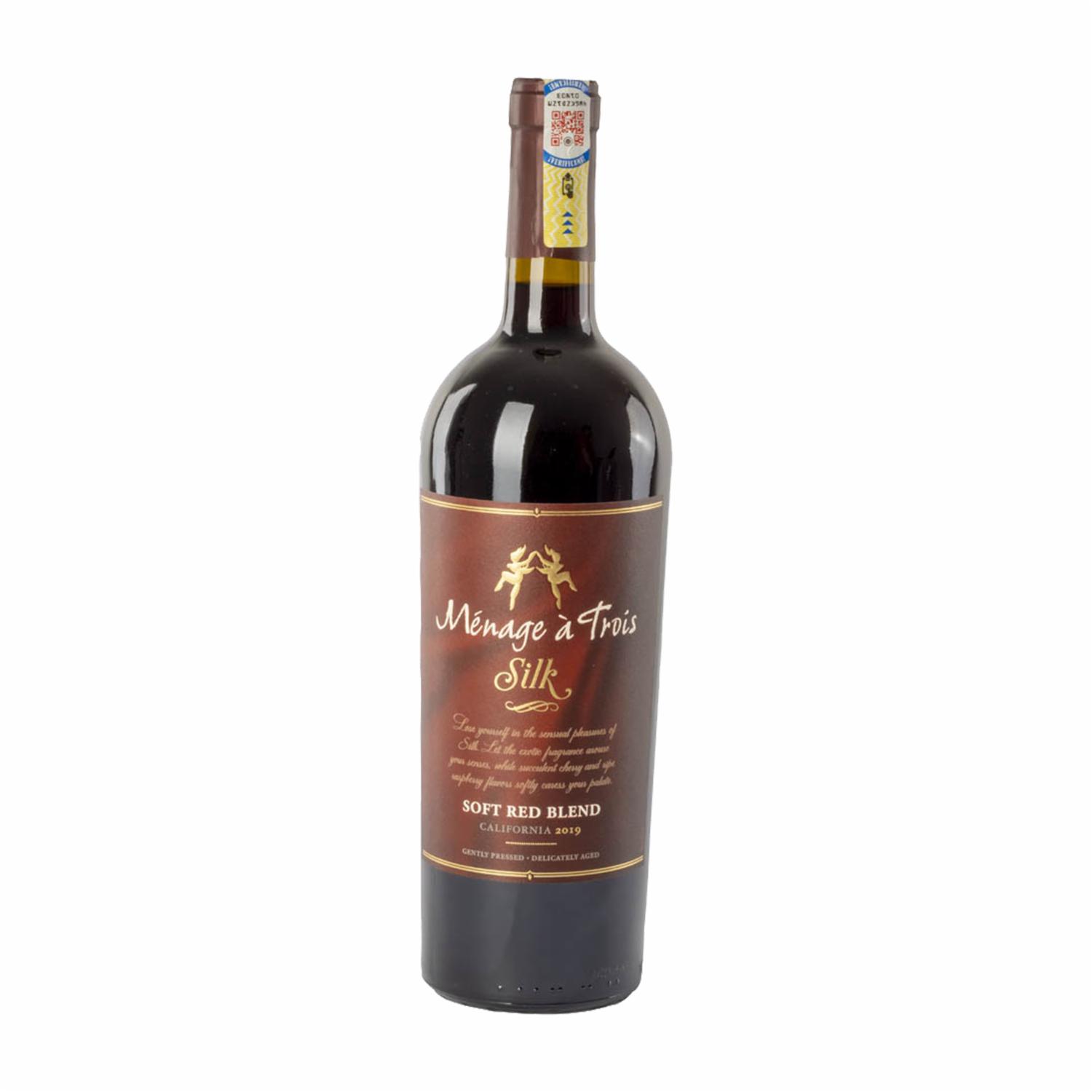 Vino Tinto Soft Red Blend MÉNAGE Á TROIS 750 Ml