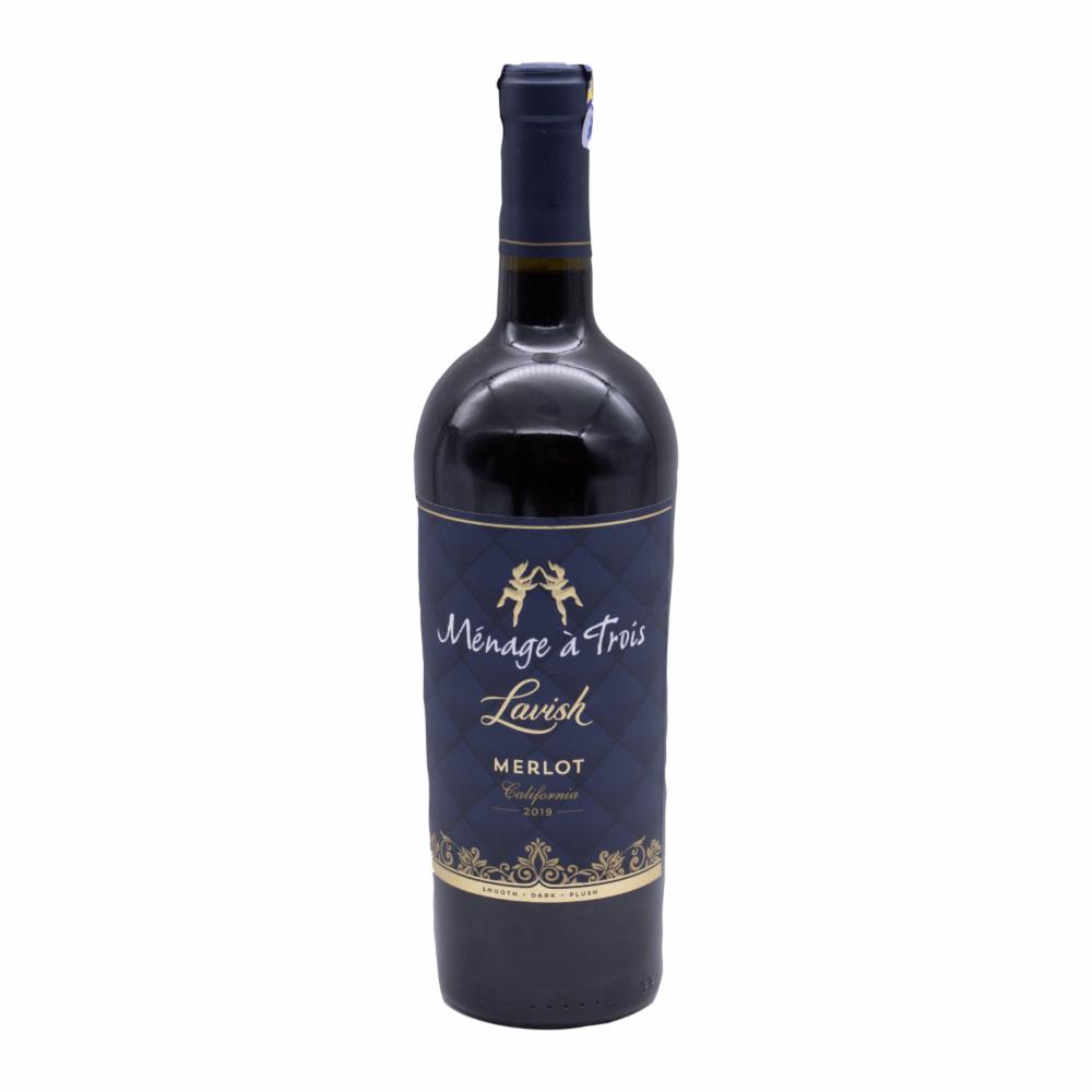 Vino Tinto Lavish Merlot MÉnage Á Trois 750 Ml