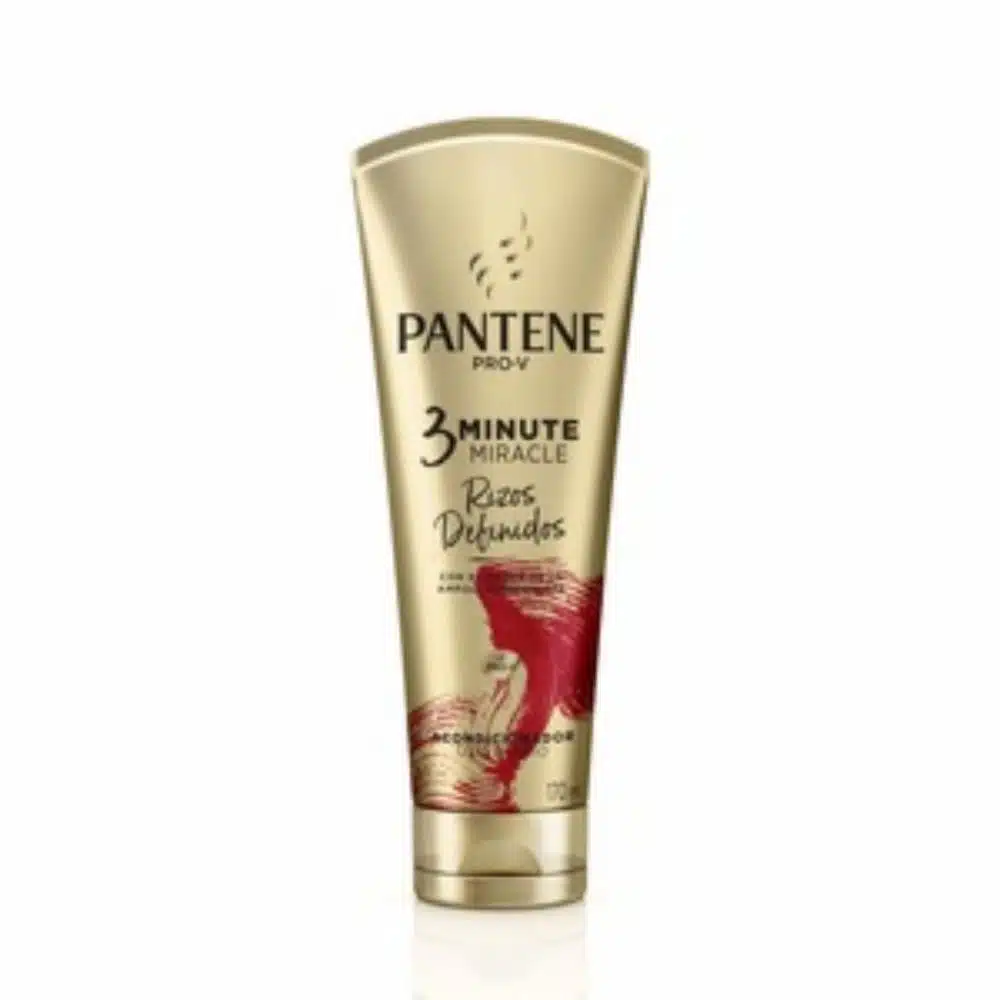 Acondicionador De Cabello 3Min Rizos Definidos PANTENE 170 Ml