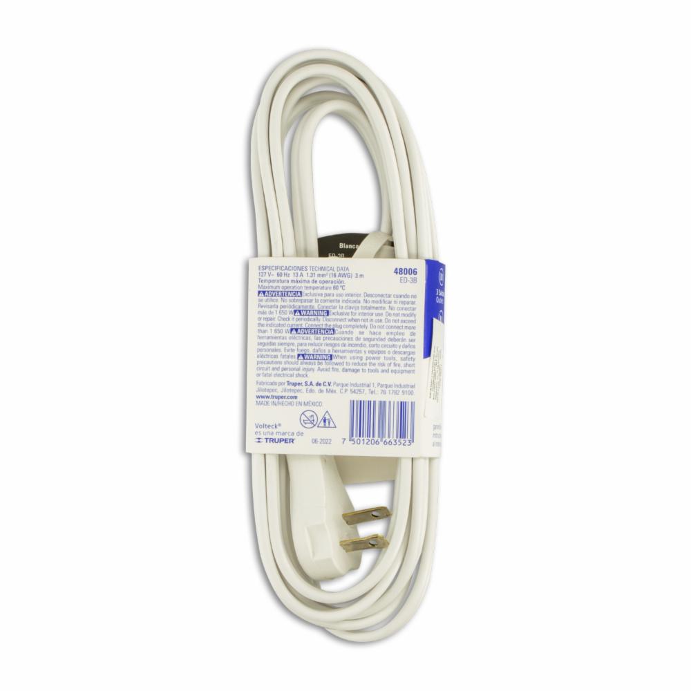 Extensión Eléctrica 2X16 VOLTECH Unidad Supermaxi