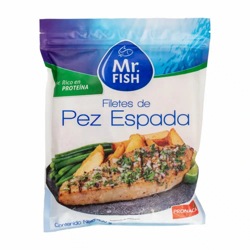 Filete De Pez Espada Congelado MR. FISH 454 G