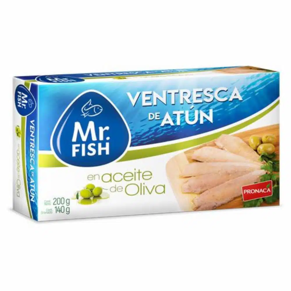 Ventresca De Atún En Aceite De Oliva MR. FISH 200 G