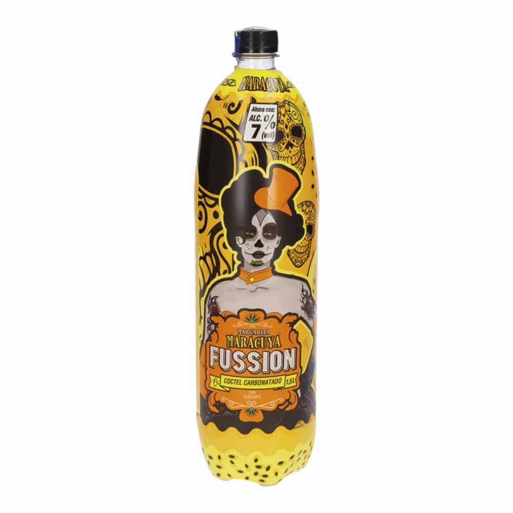 Cóctel Carbonatado Margarita Maracuyá Fussion 1500 Ml