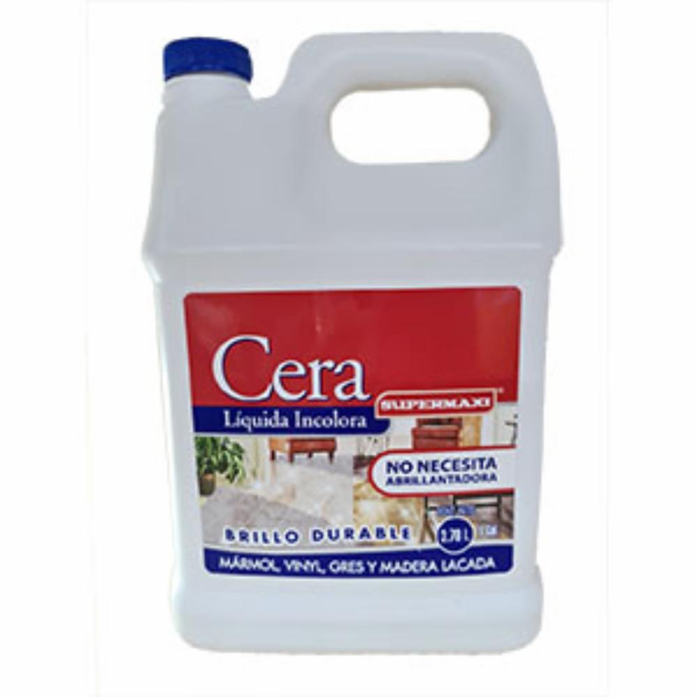 Cera De Pisos Incolora SUPERMAXI 3785 Ml - Supermaxi