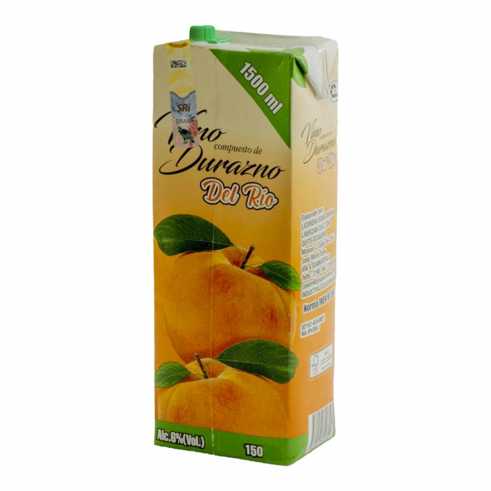Vino De Durazno Del Rio 1 500 Ml