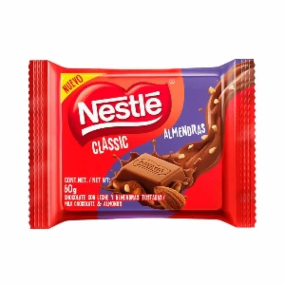 Chocolate Almendra Classic NESTLÉ 60 Gr
