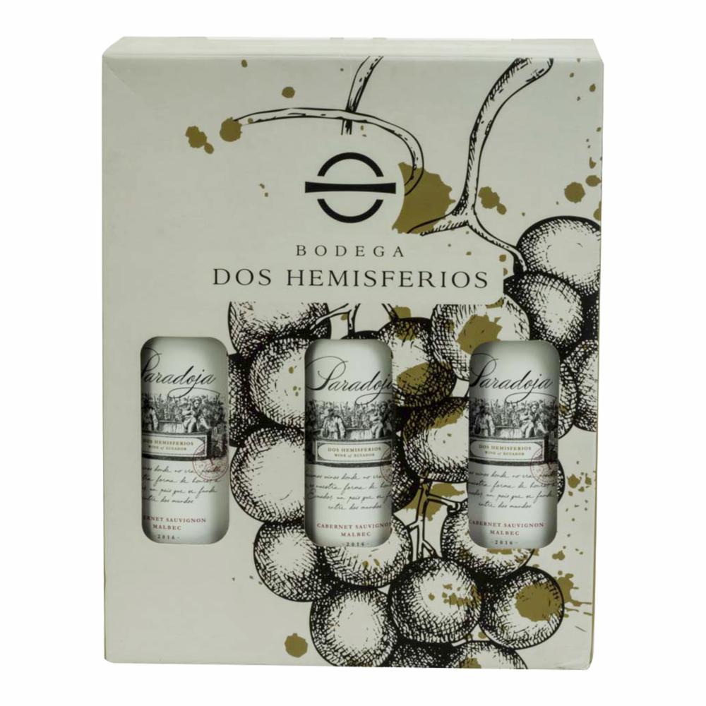 Vino Dulce Festivo Paradoja Pack 3 X 750 Ml