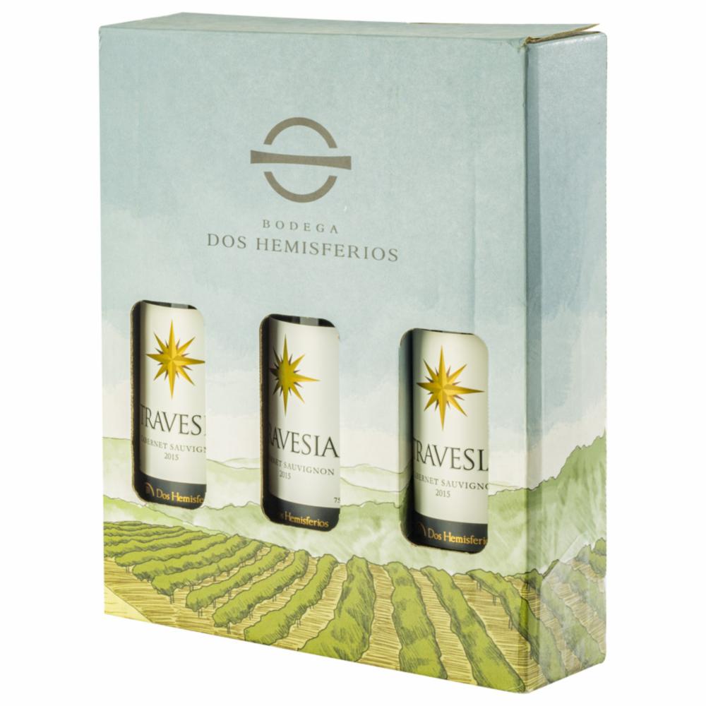 Vino Dulce Festivo Travesia Pack 3 X 750 Ml