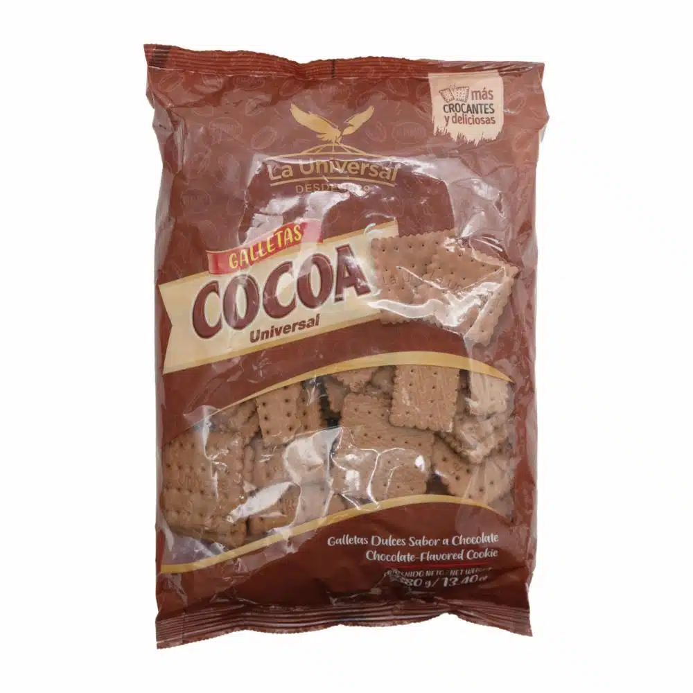 Galletas De Cocoa Sabor A Chocolate COCOA 380 Gr