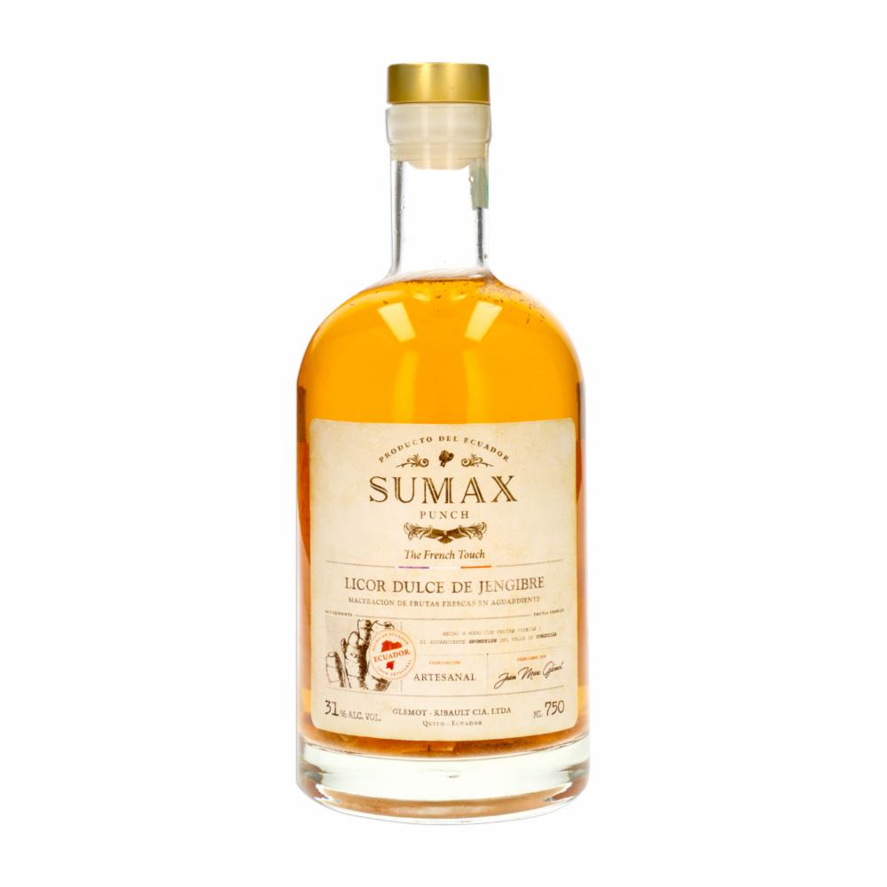 Licor Dulce De Jengibre Sumax Punch 750 Ml