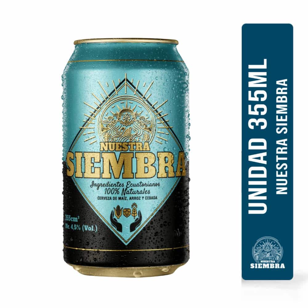 Cerveza En Lata Nuestra Siembra 355 Ml