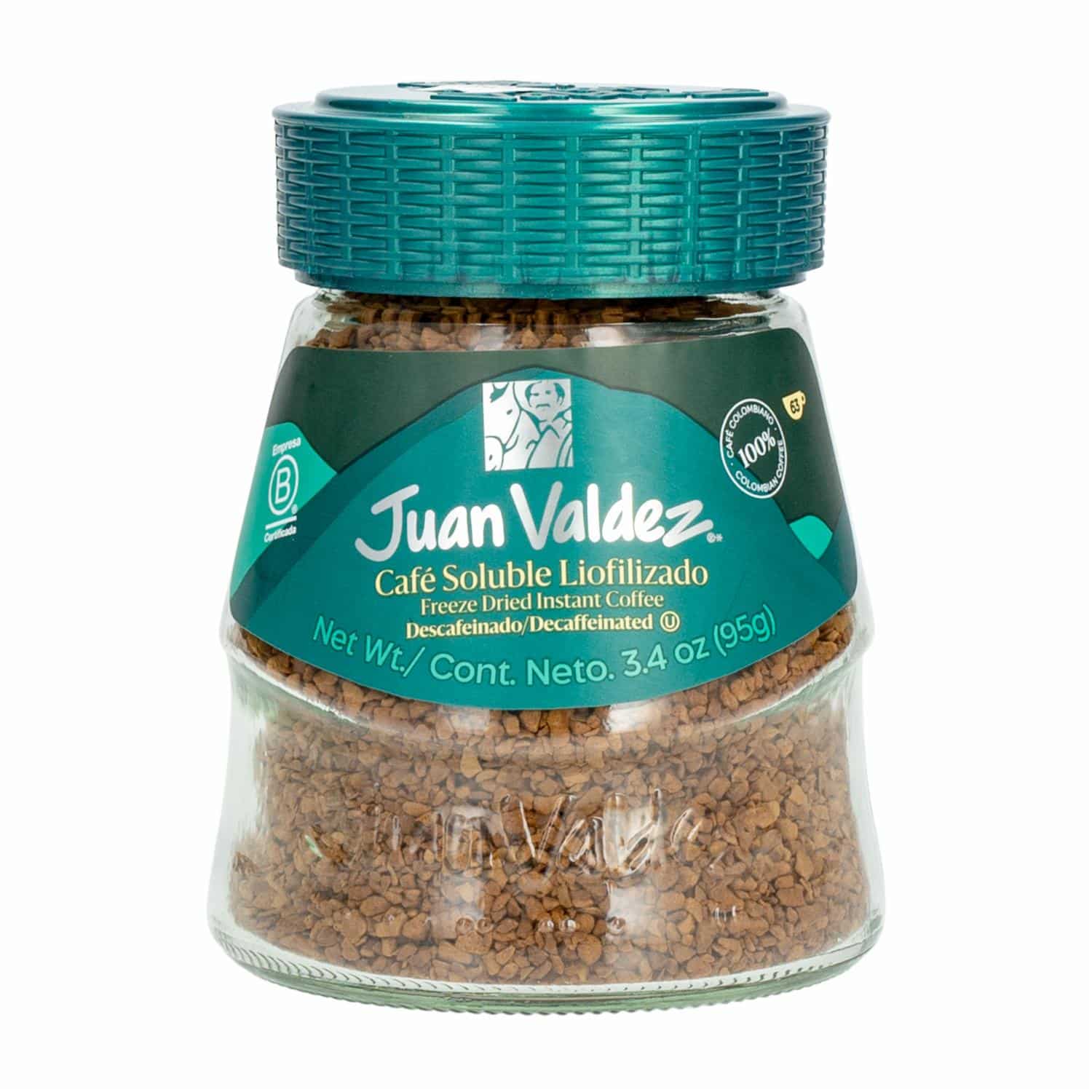 Café Instantáneo Descafeinado JUAN VALDEZ 95 G Supermaxi