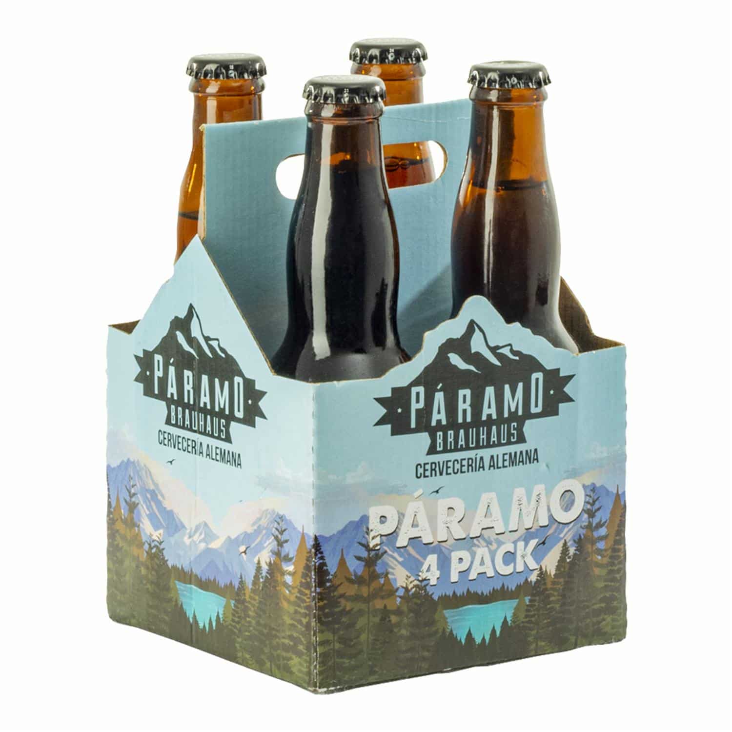 Cerveza Sabores Surtidos PÁramo Brauhaus 4 X 330 Ml