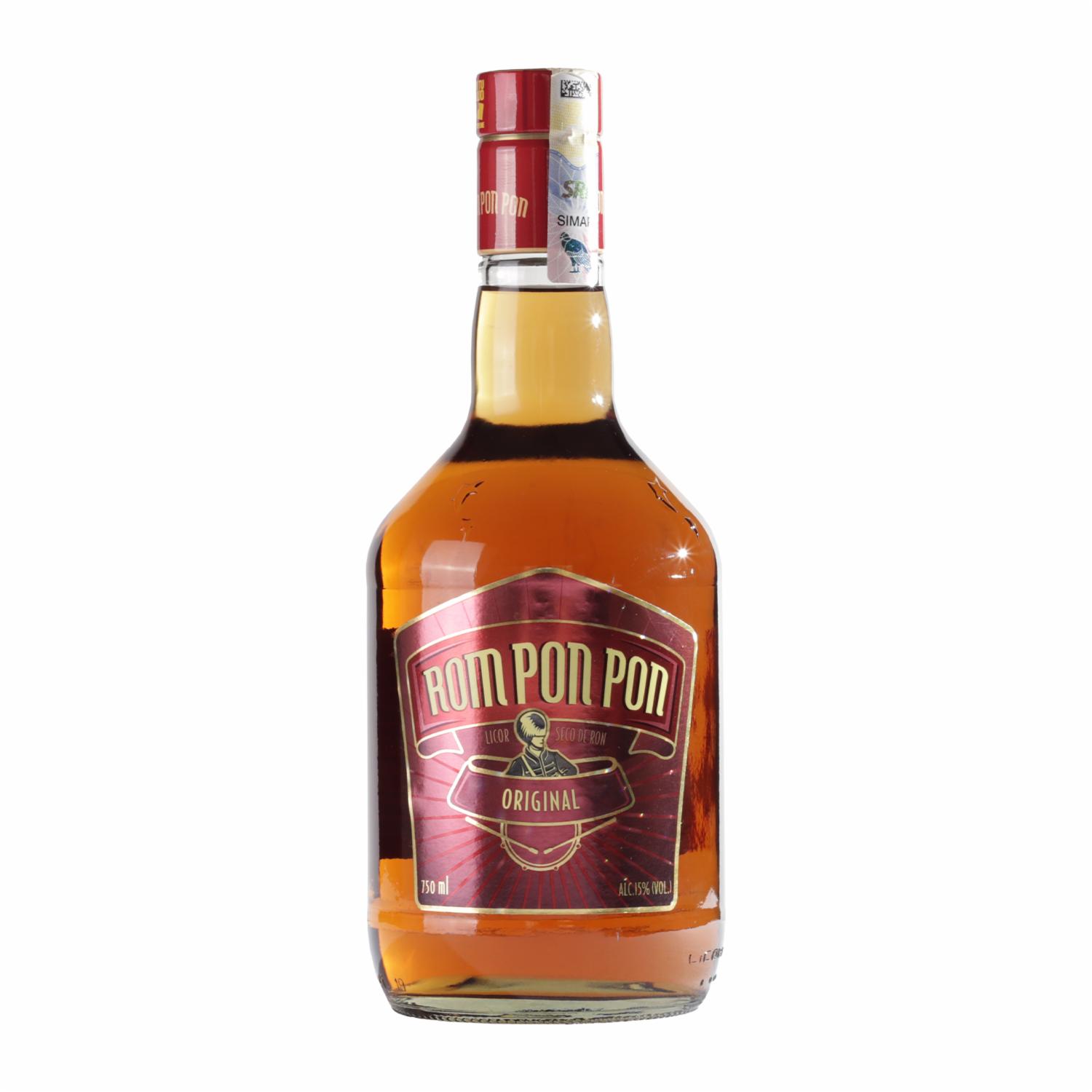 Ron Original Rom Pon Pon 750 Ml