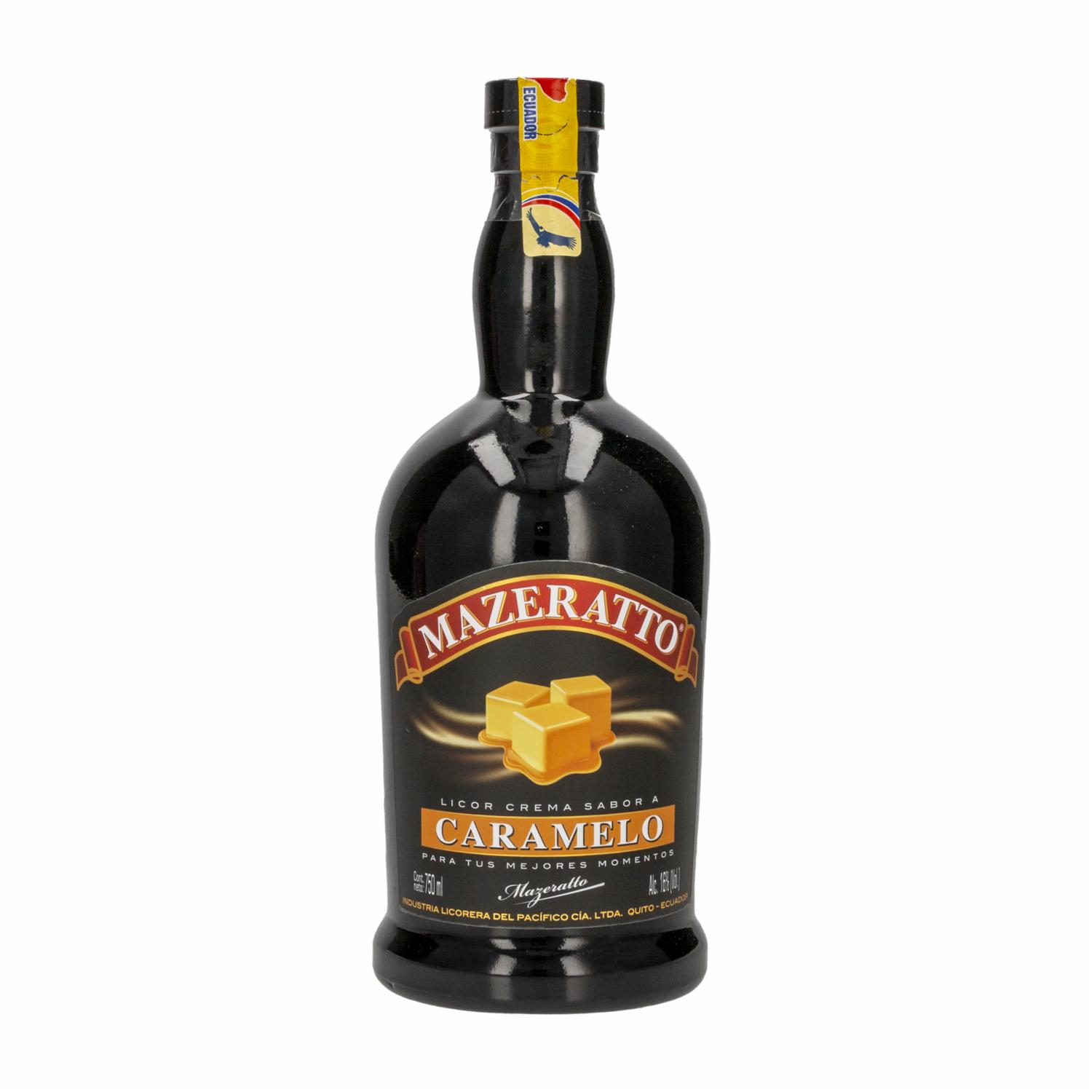 Crema De Licor Caramelo Mazeratto 750 Ml