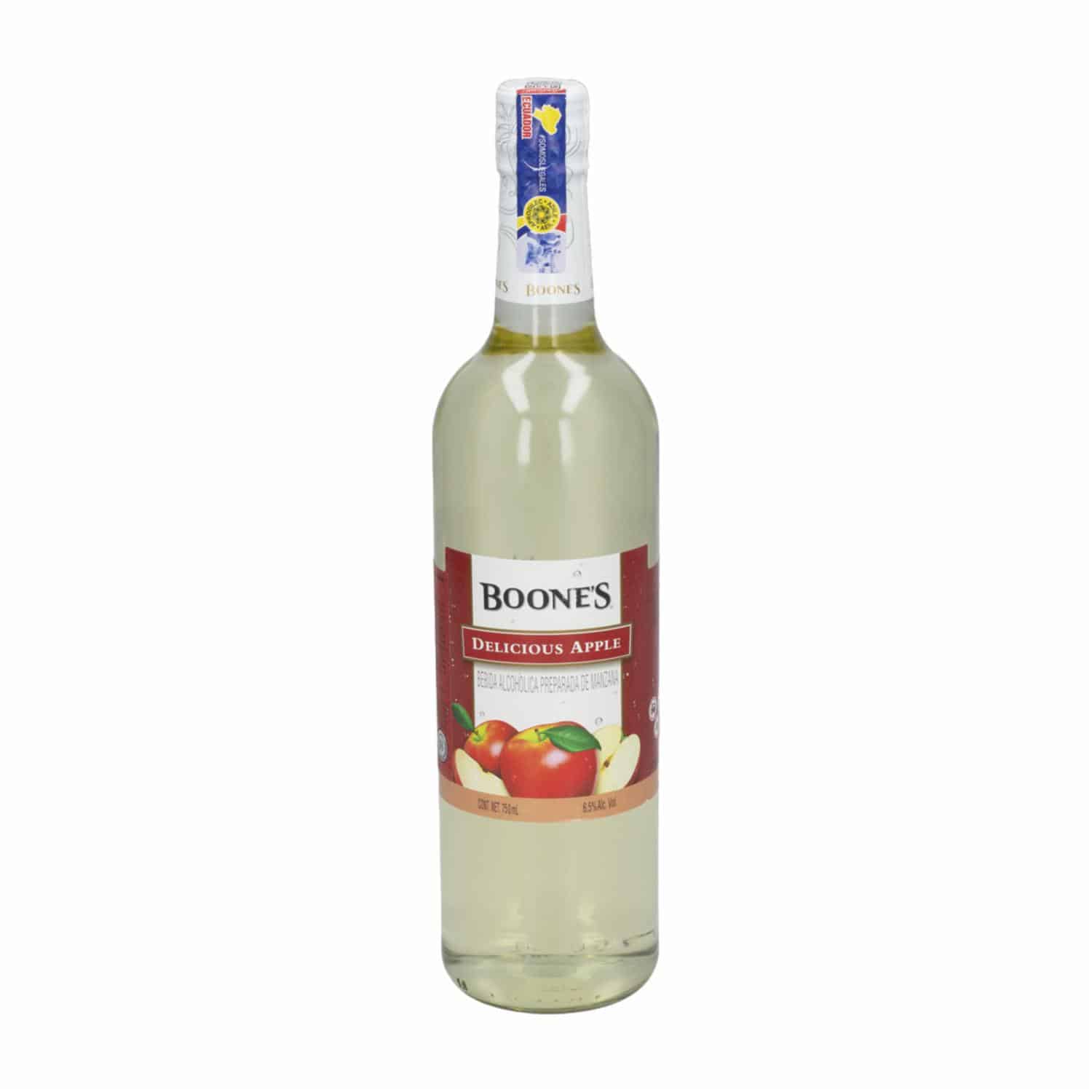 Vino Dulce Sabor A Manzana Boone´s 750 Ml