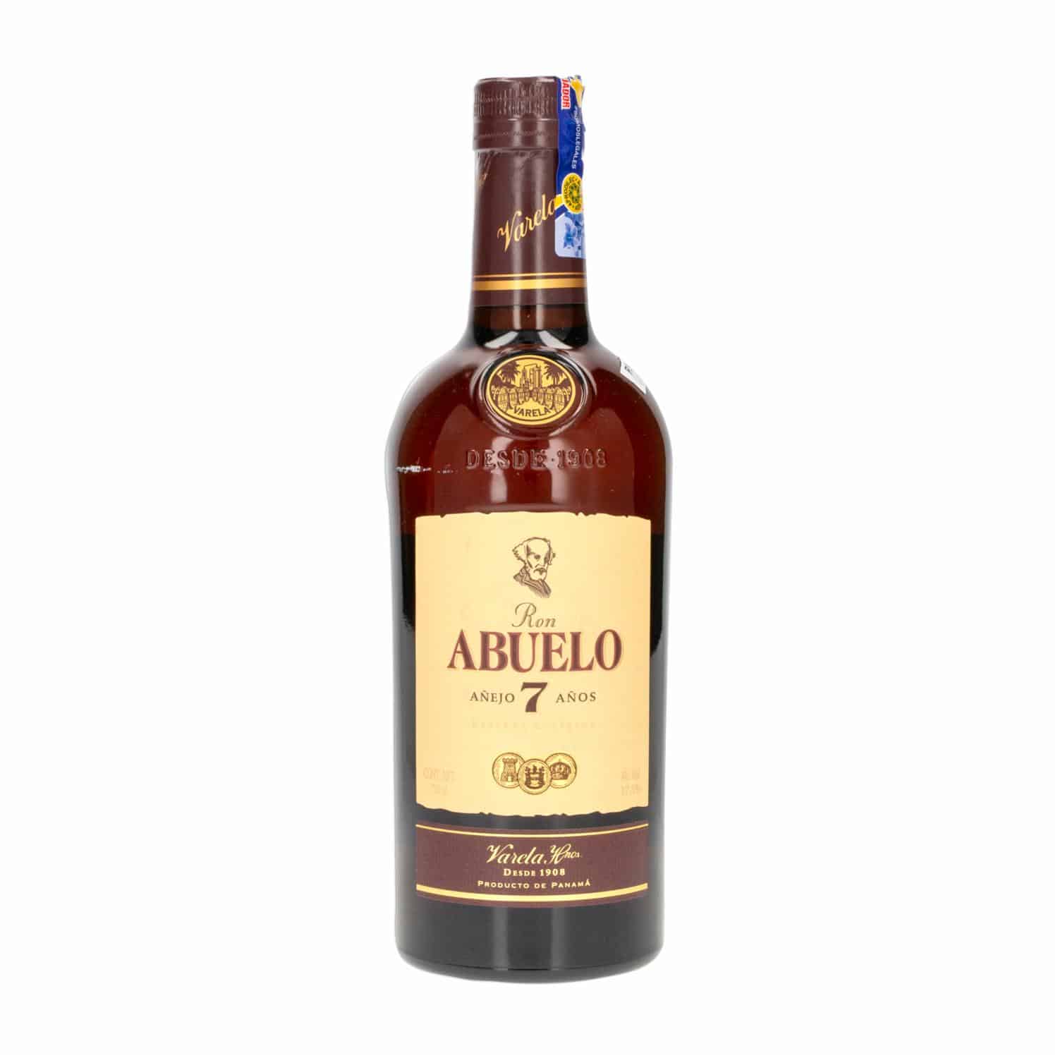 Ron De 7 Años Abuelo 750 Ml