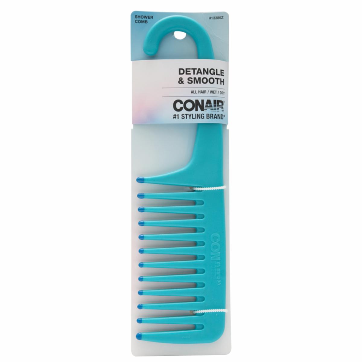 Peinilla De Cabello De Ducha Shower Comb CONAIR Unidad