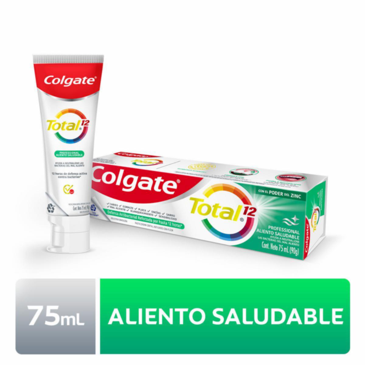 Pasta Dental Total 12 Professional Aliento Saludable COLGATE 75 Ml
