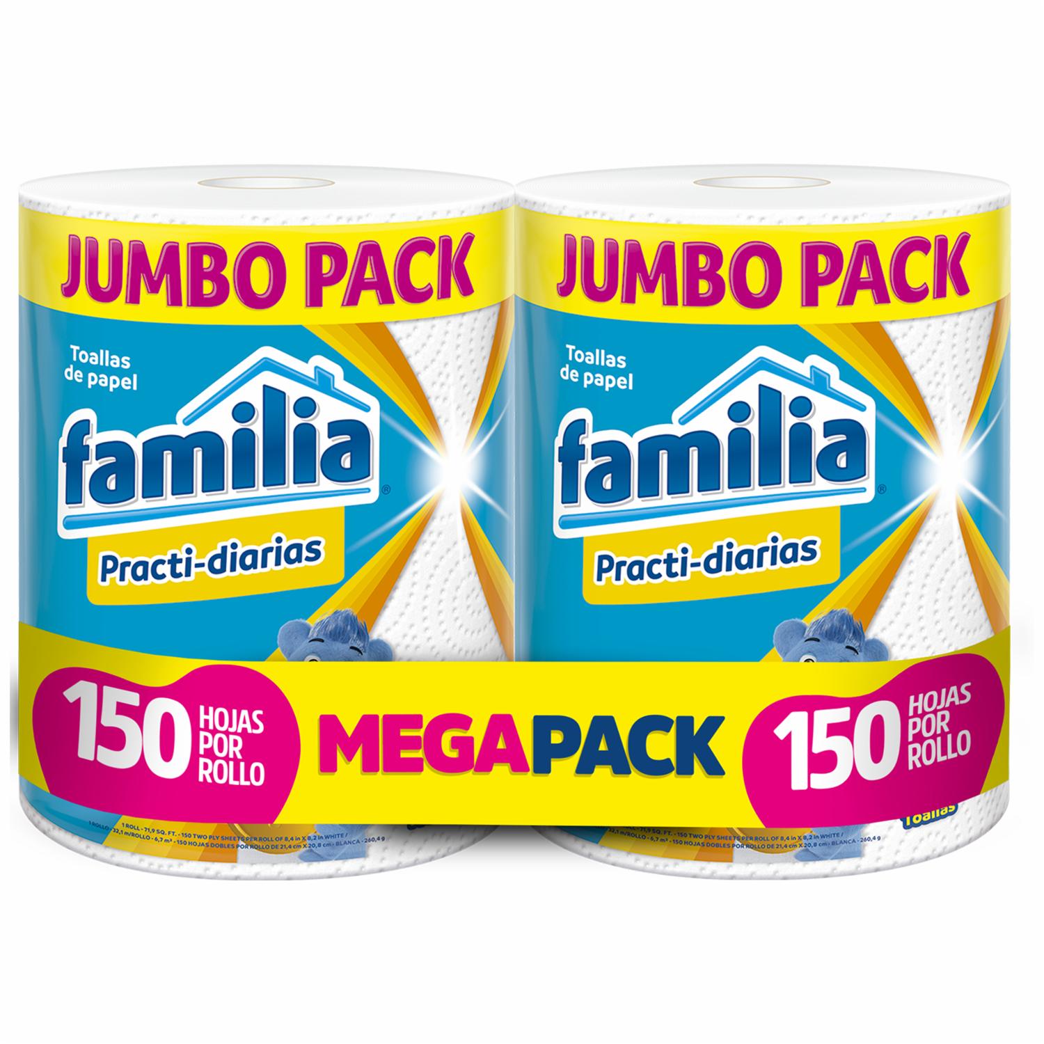 TOALLA DE COCINA SCOTT MEGA ABSORBENTE X3u X45 HOJAS