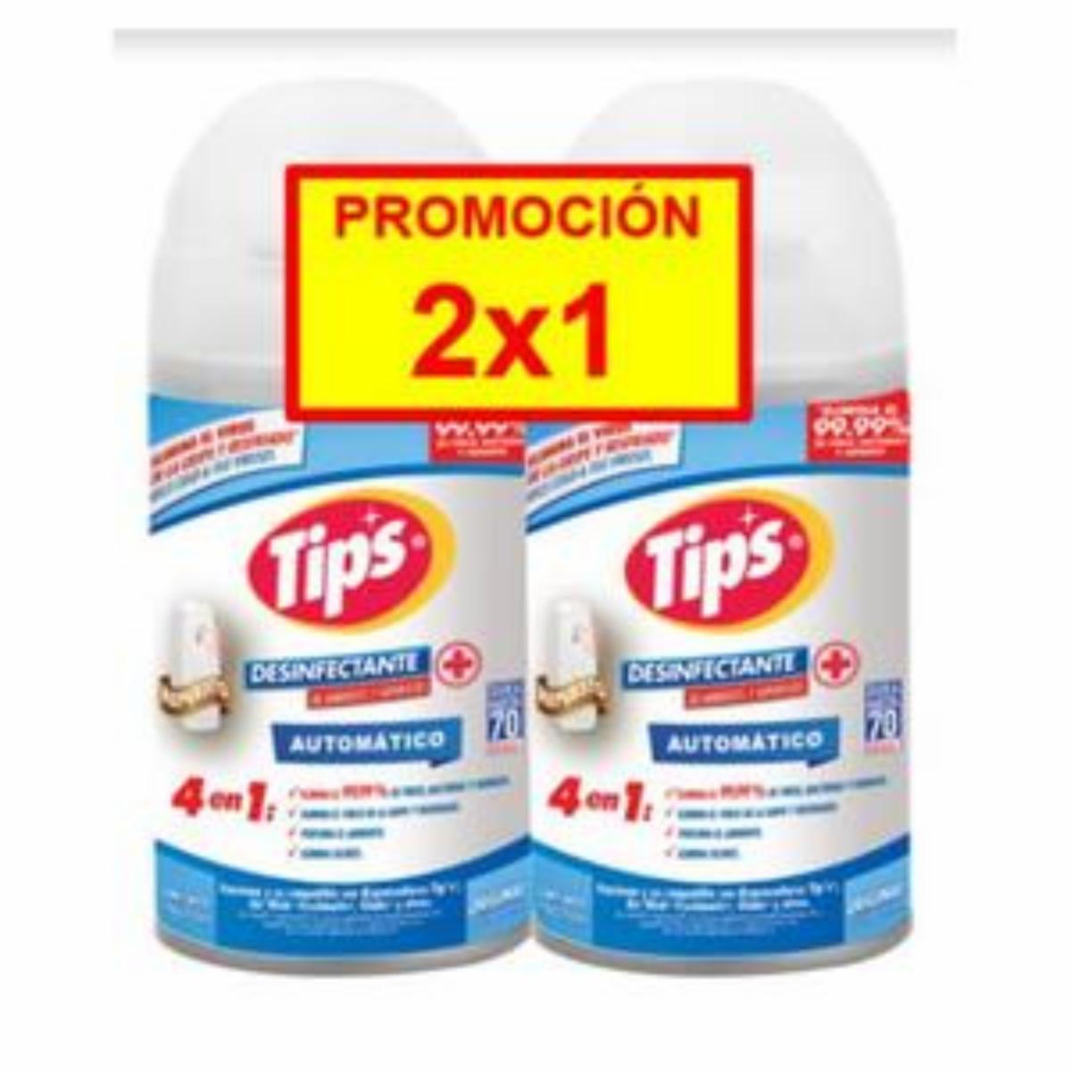 Limpiador En Aerosol Original TIPS 250 Ml